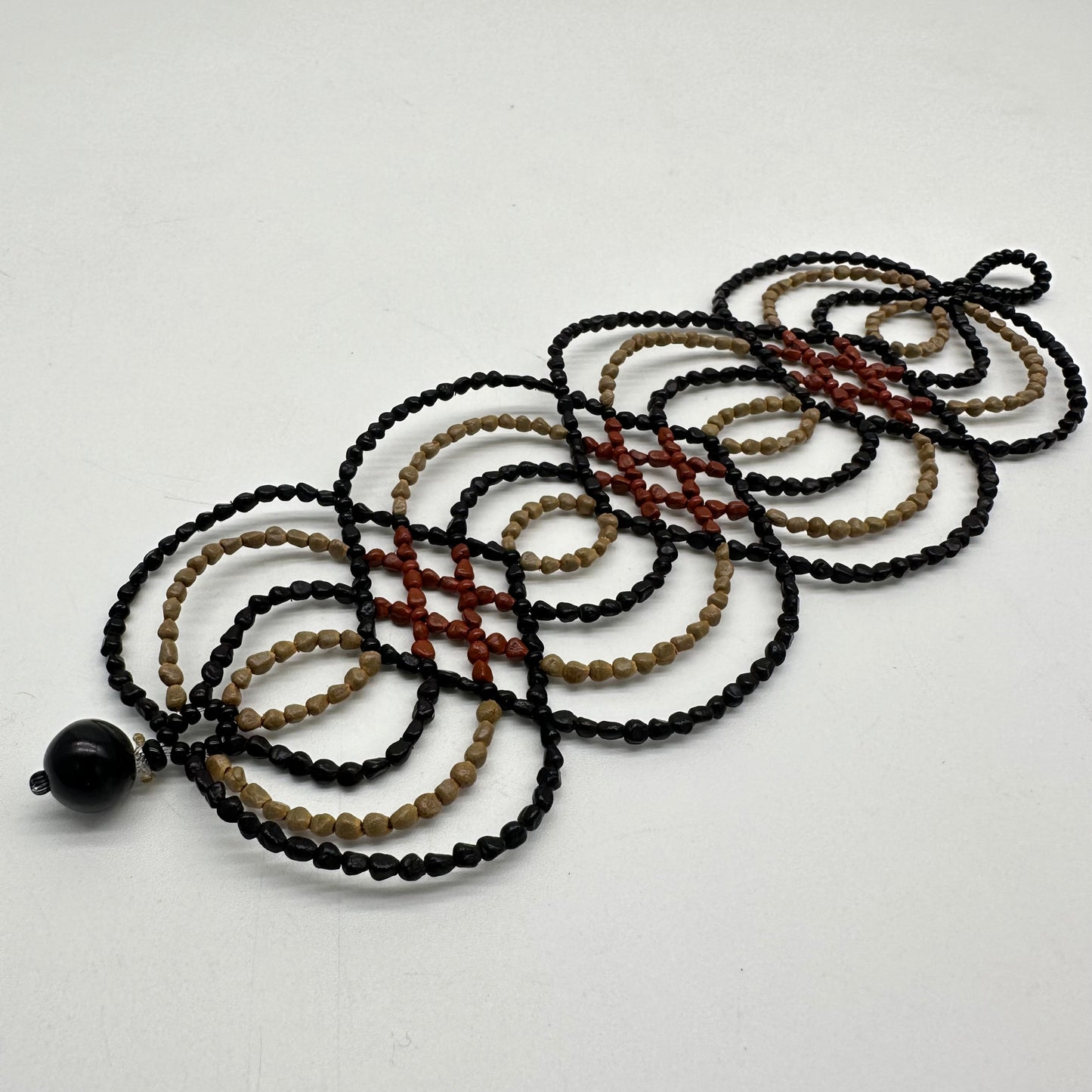 Bracelet Ikish - Black, Sand, Rust