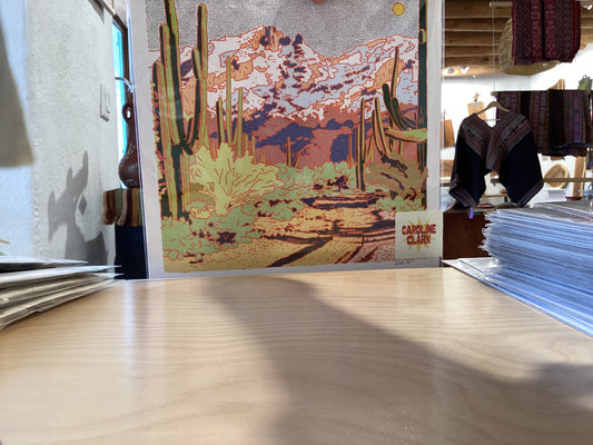 Catalina Desert - 12 x 12 print