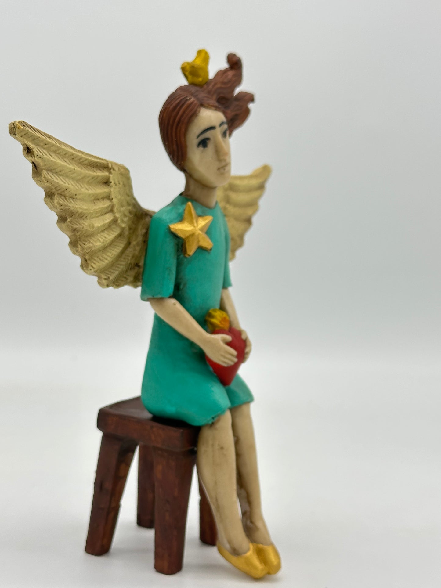 Angel with heart ~ two versions