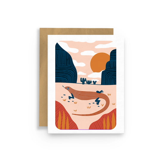 Squidly Designs ~ Lizard in the Desert