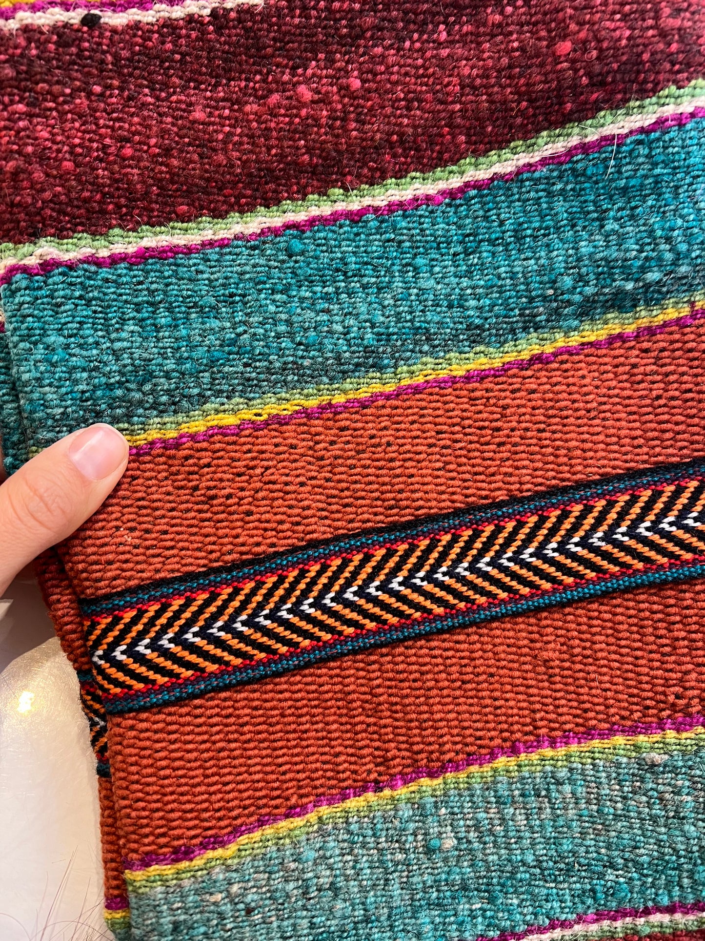 Stockings - solid back - upcycled Andean Textiles