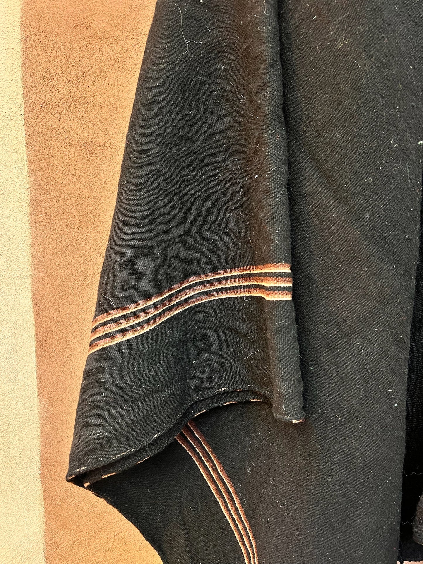 Antique Andean Poncho ~ Sheep Wool