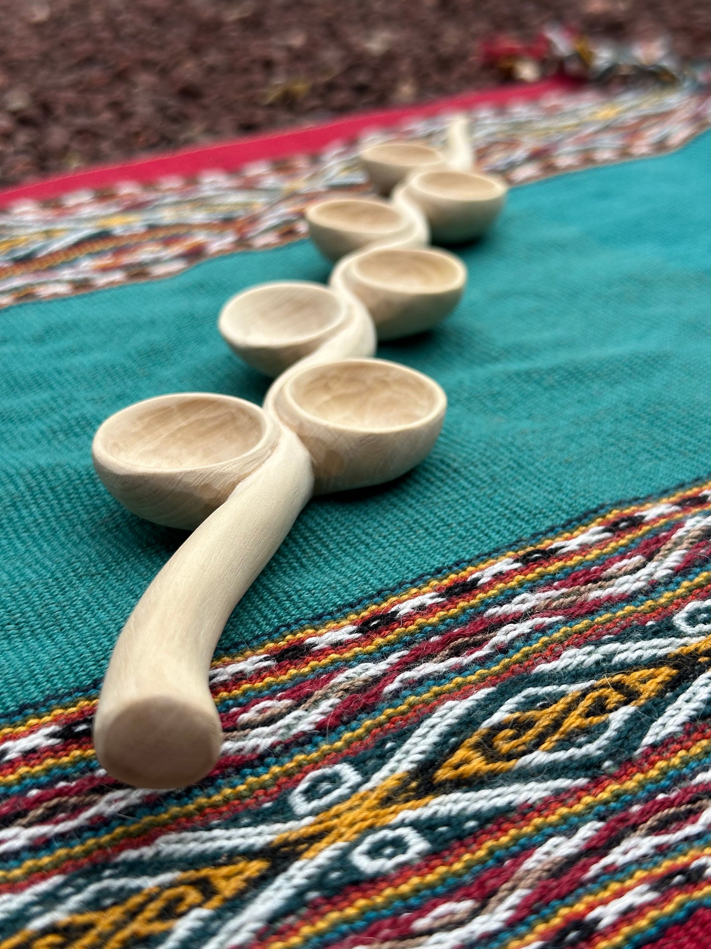 Olive holder ~ handcarved