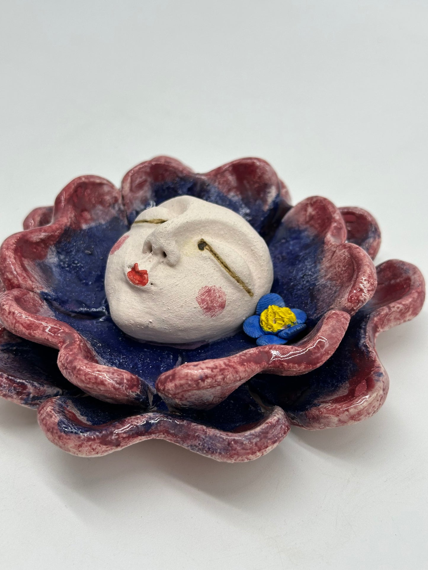 Mascaras en Flor ~ clay art wall