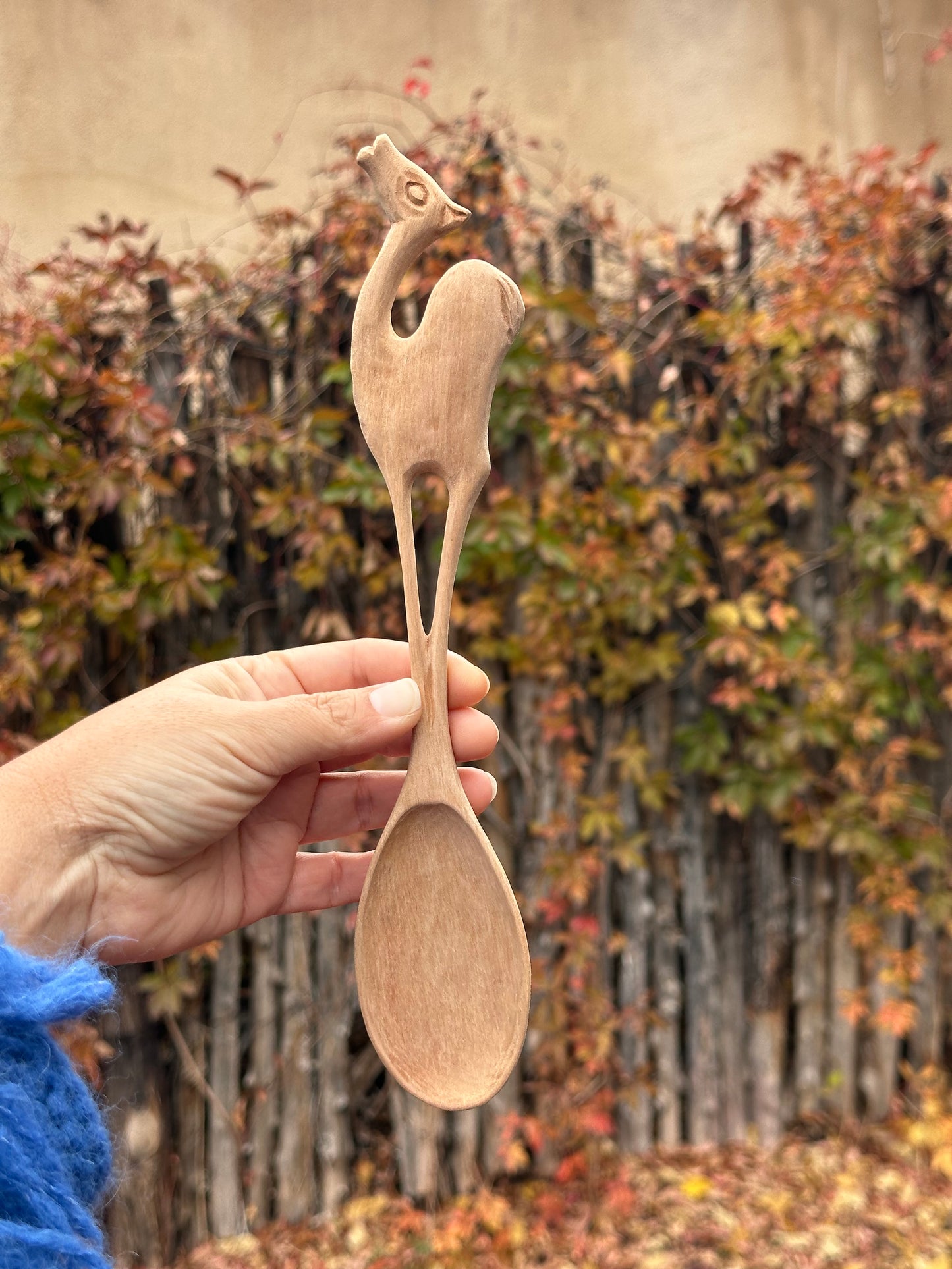 Wooden Spoon - Llama handle