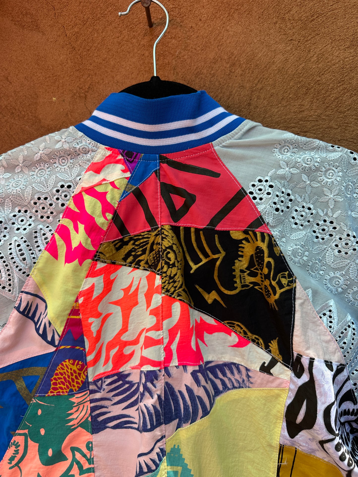 Cotton Drill Jacket ~ Screen Printed ~ Large