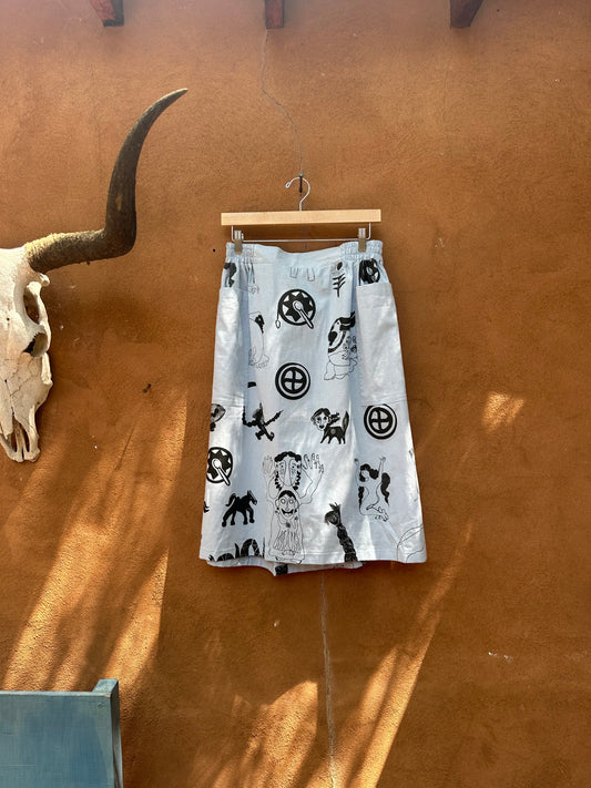 Skirts ~ Screen Printed