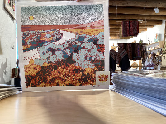 Desert Mountain #40 - 12 x 12 print