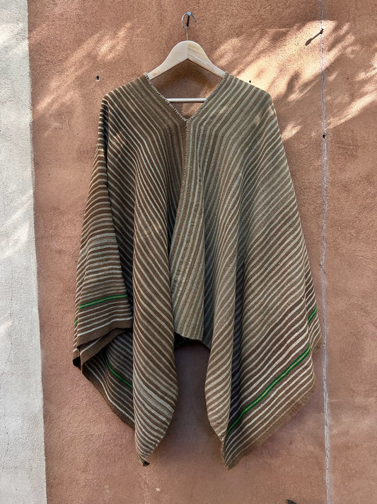 Antique Andean Poncho ~ Sheep Wool