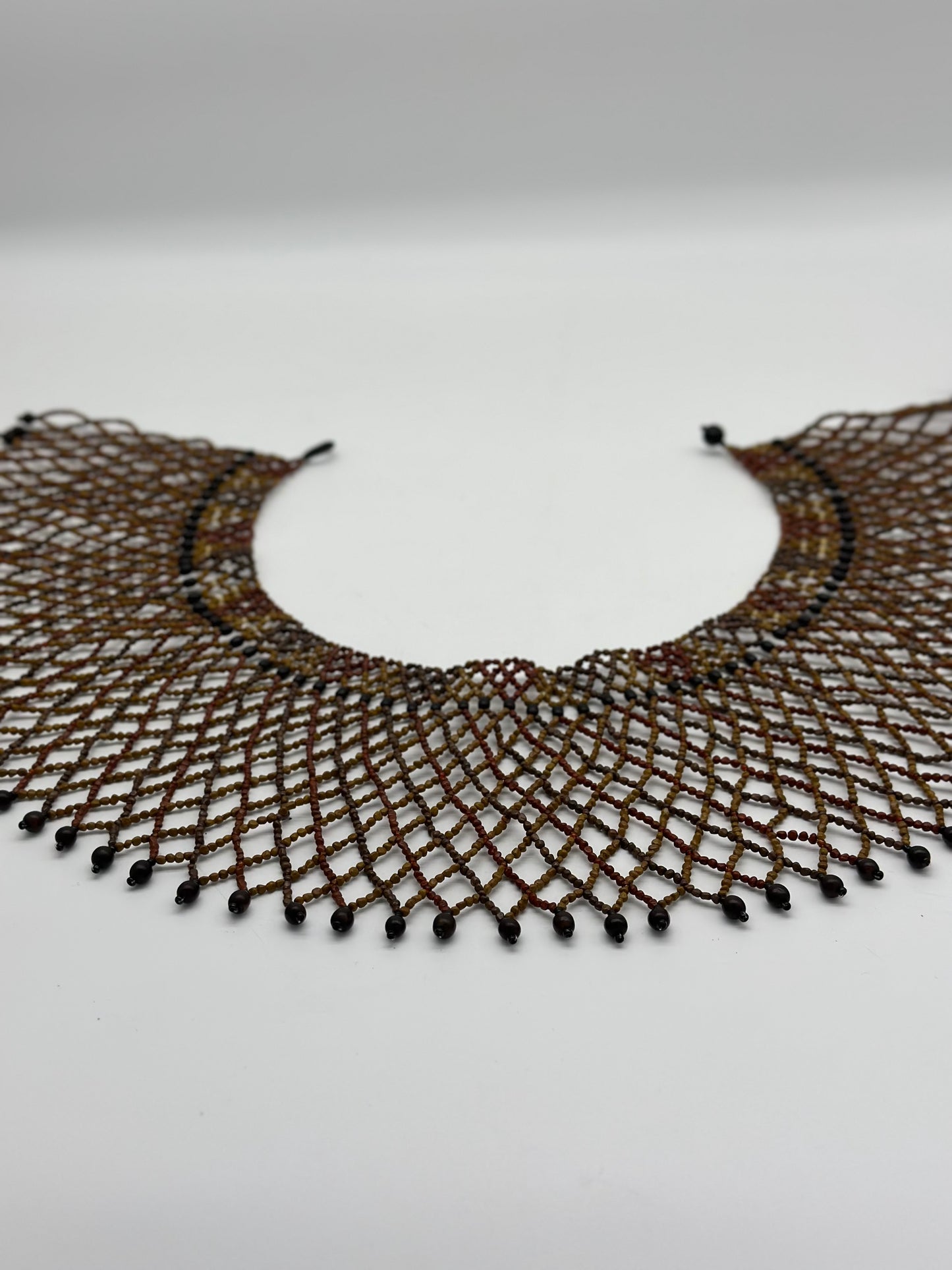 Necklace “Abanico” ~ Amazonian Seed