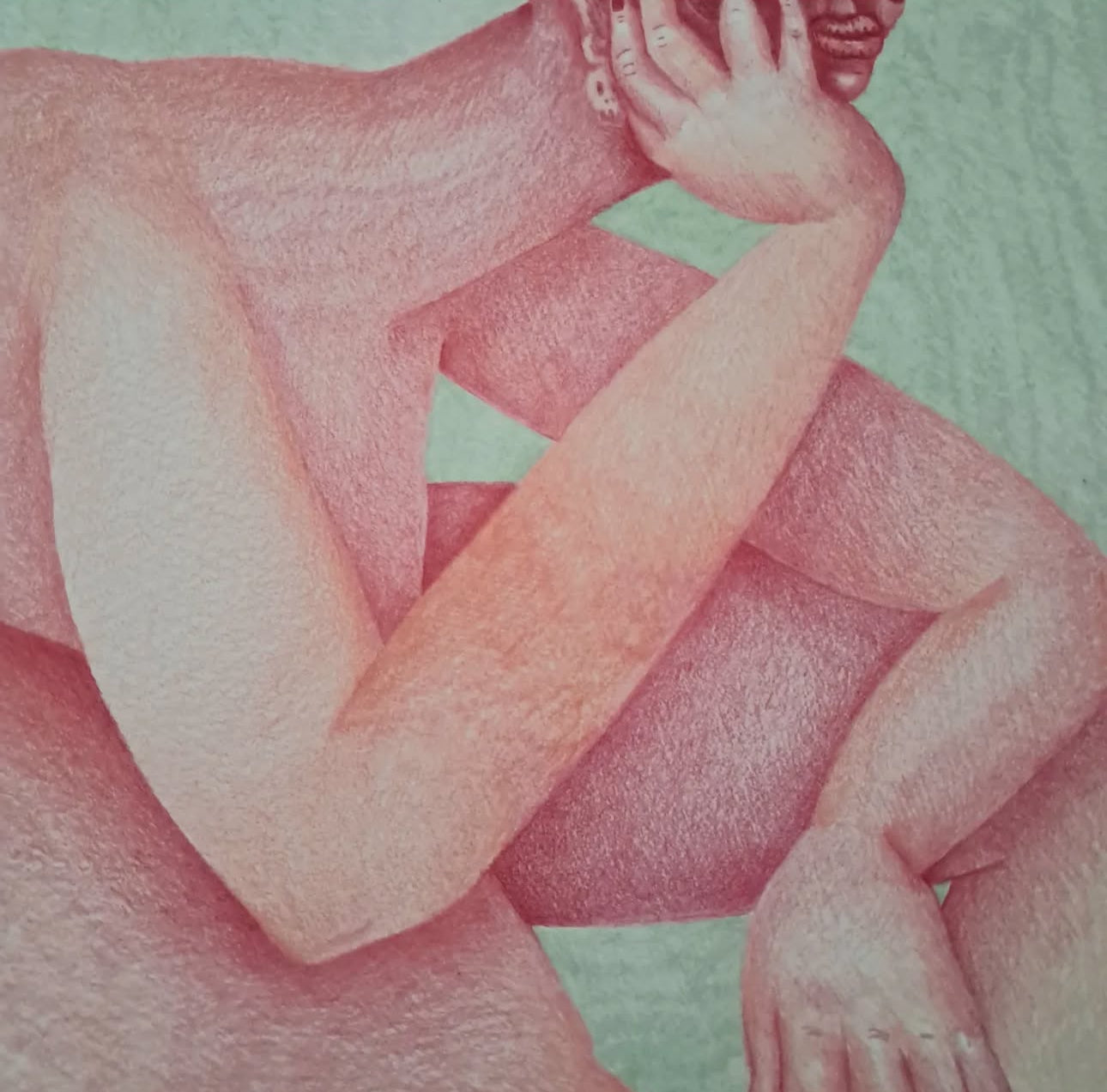 Tengo un Proyecto - color pencils on cotton paper - 18x24