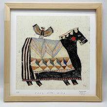 Load image into Gallery viewer, #32 - Pony with Bird - Print 12 x 12 - LIMITED EDITION
