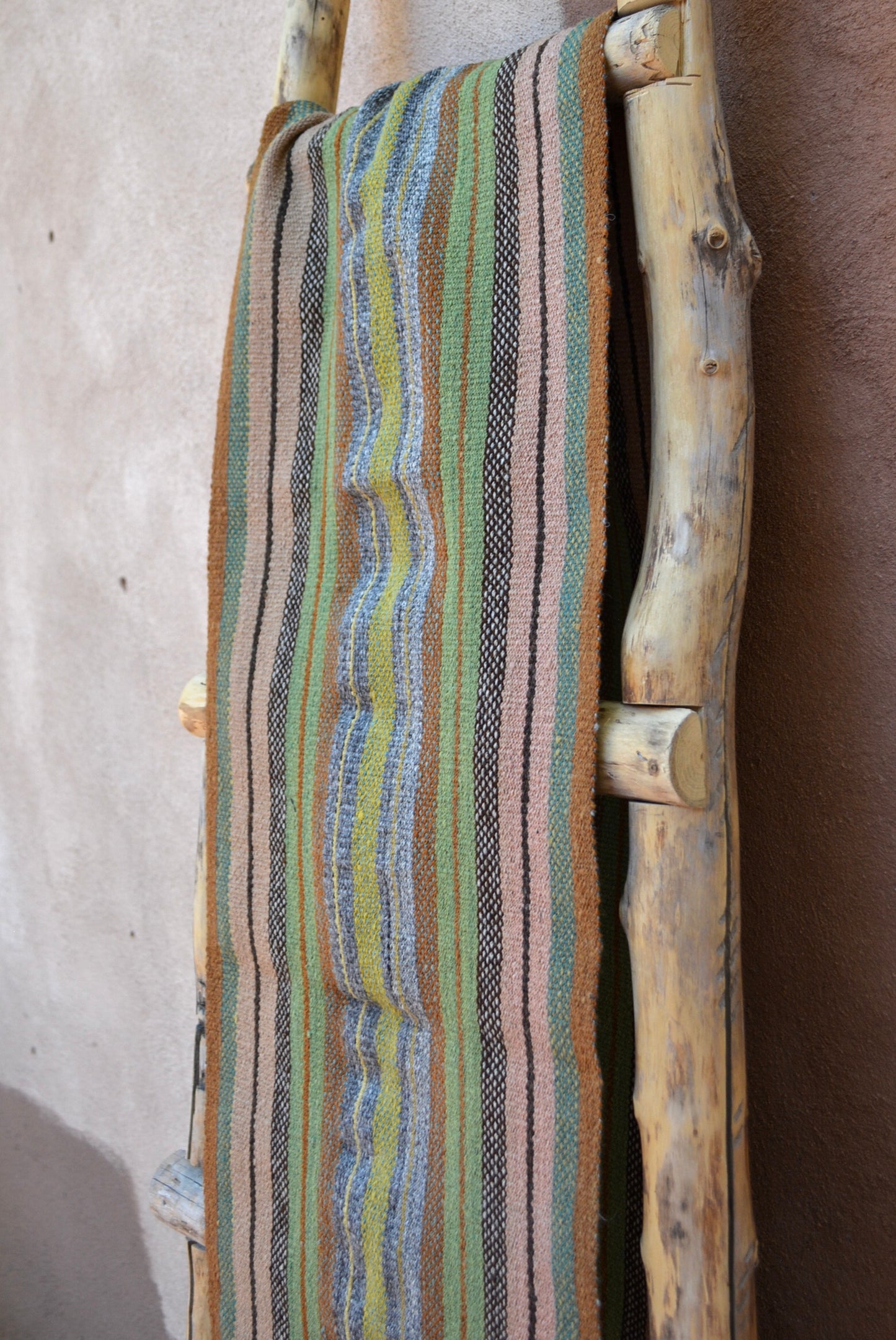 Table Runner Multicolor - Natural Dyed and 100% sheep wool