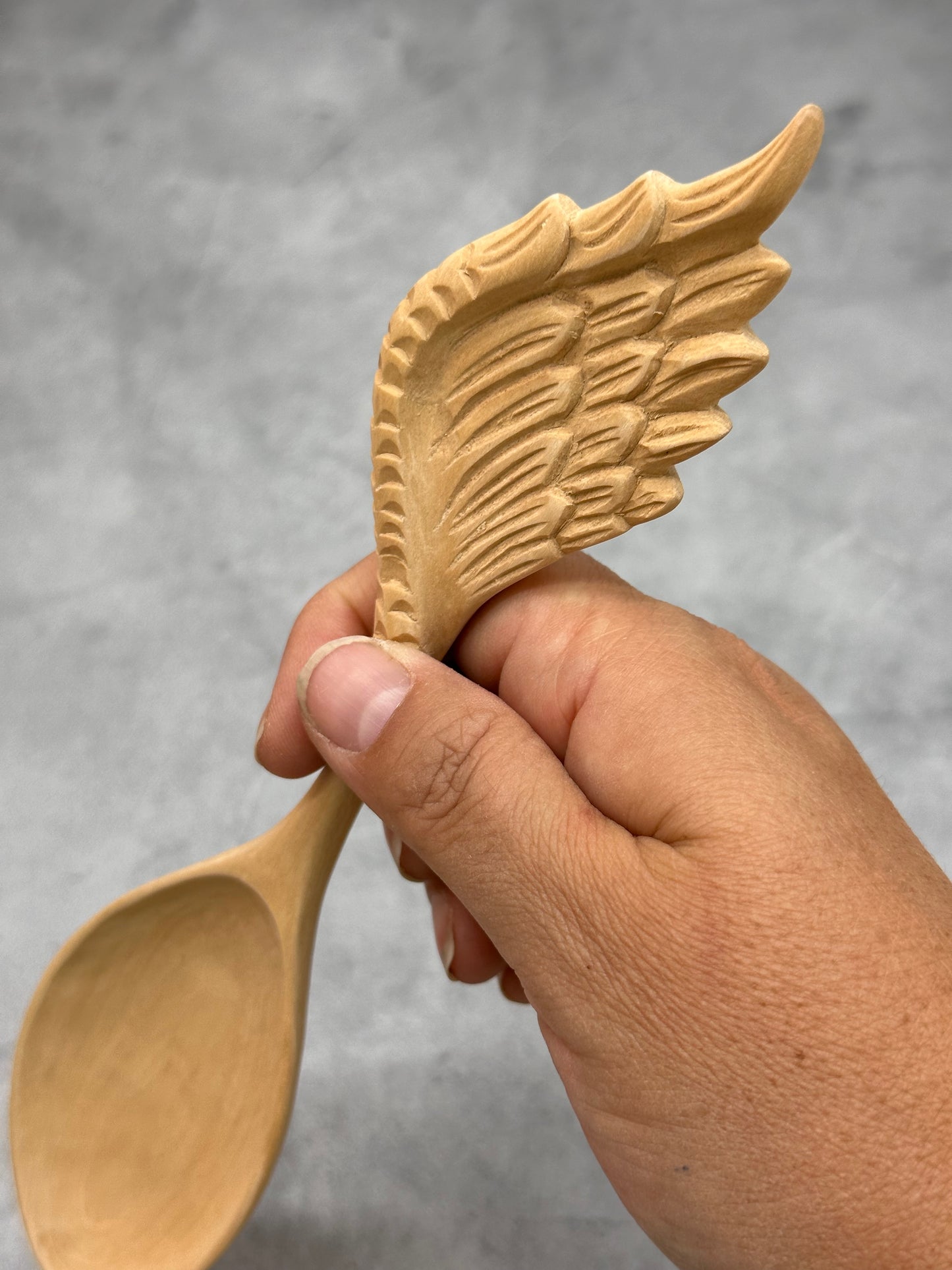 Wing Wooden Utensil