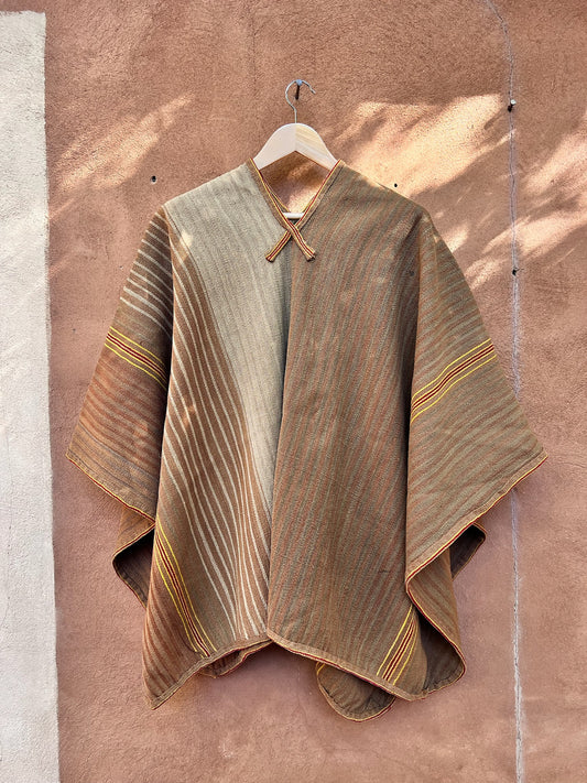 Antique Andean Poncho ~ Sheep Wool