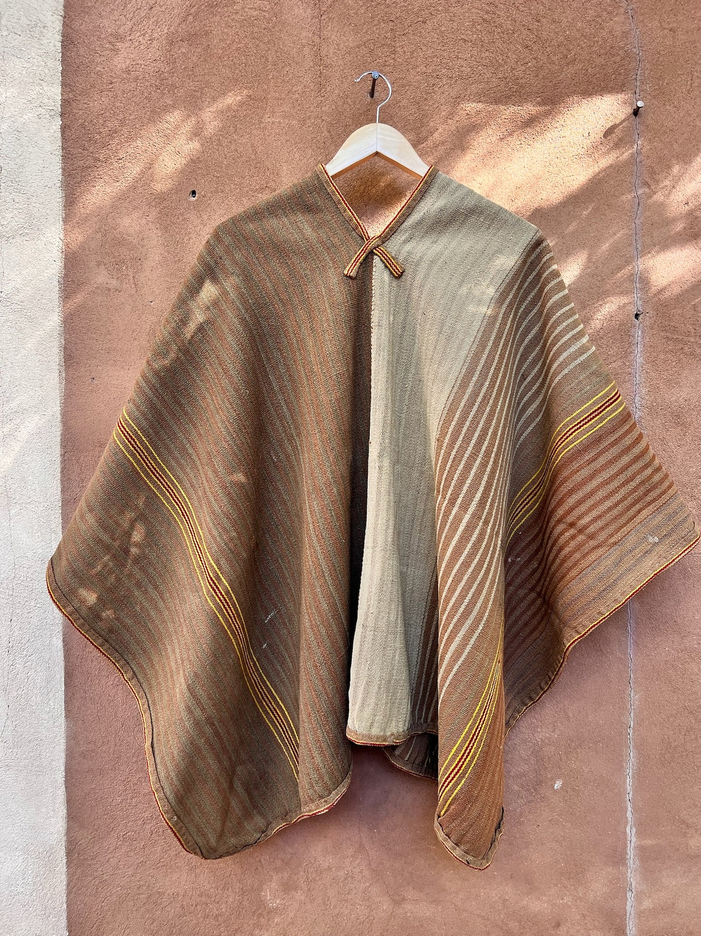 Antique Andean Poncho ~ Sheep Wool