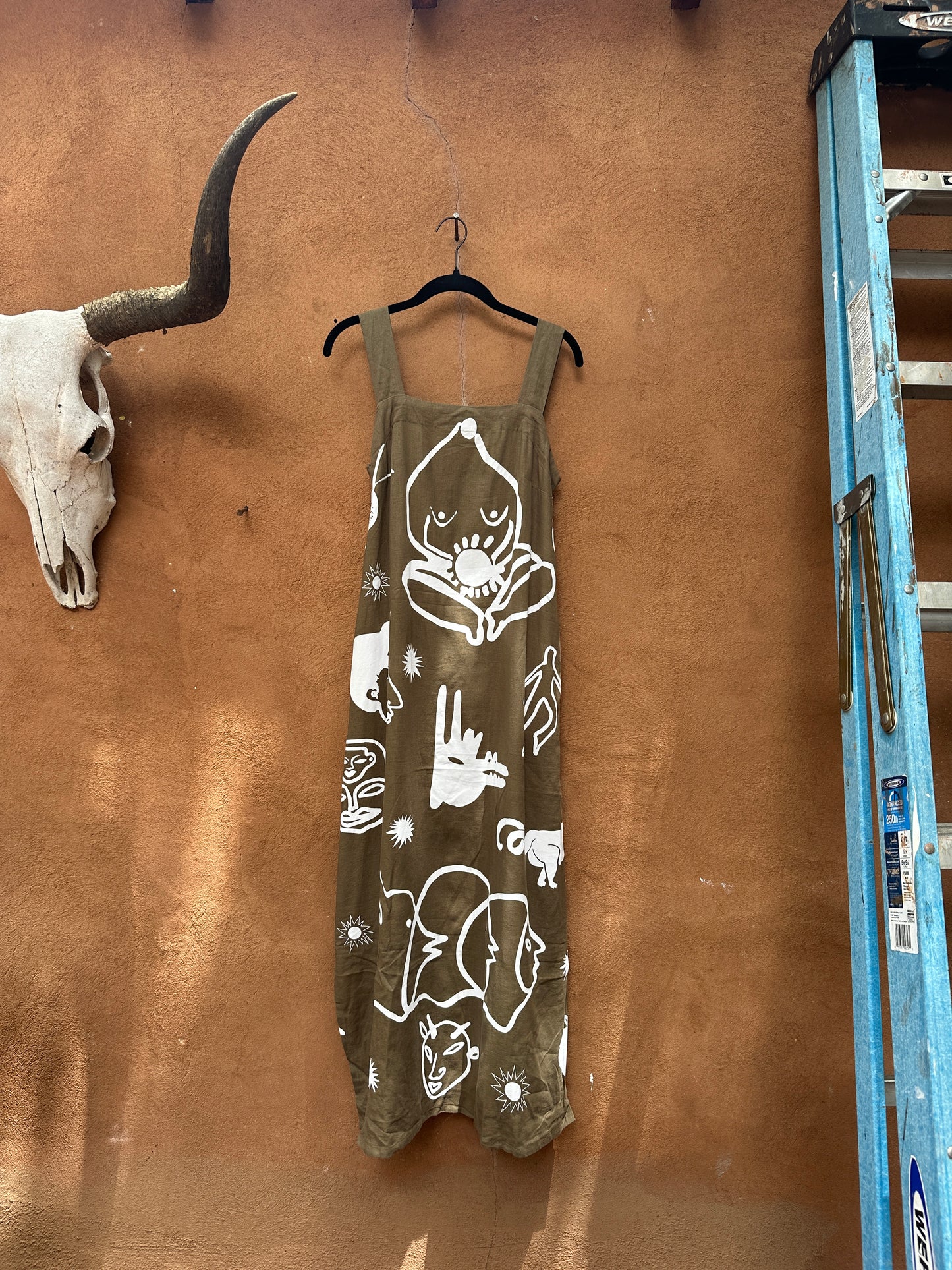 Maxi dresses - Screen Printed Wearable - Small
