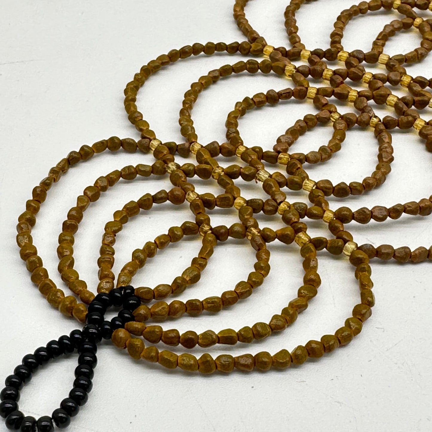 Bracelet Ikish - yellow ~ Amazonian Seeds