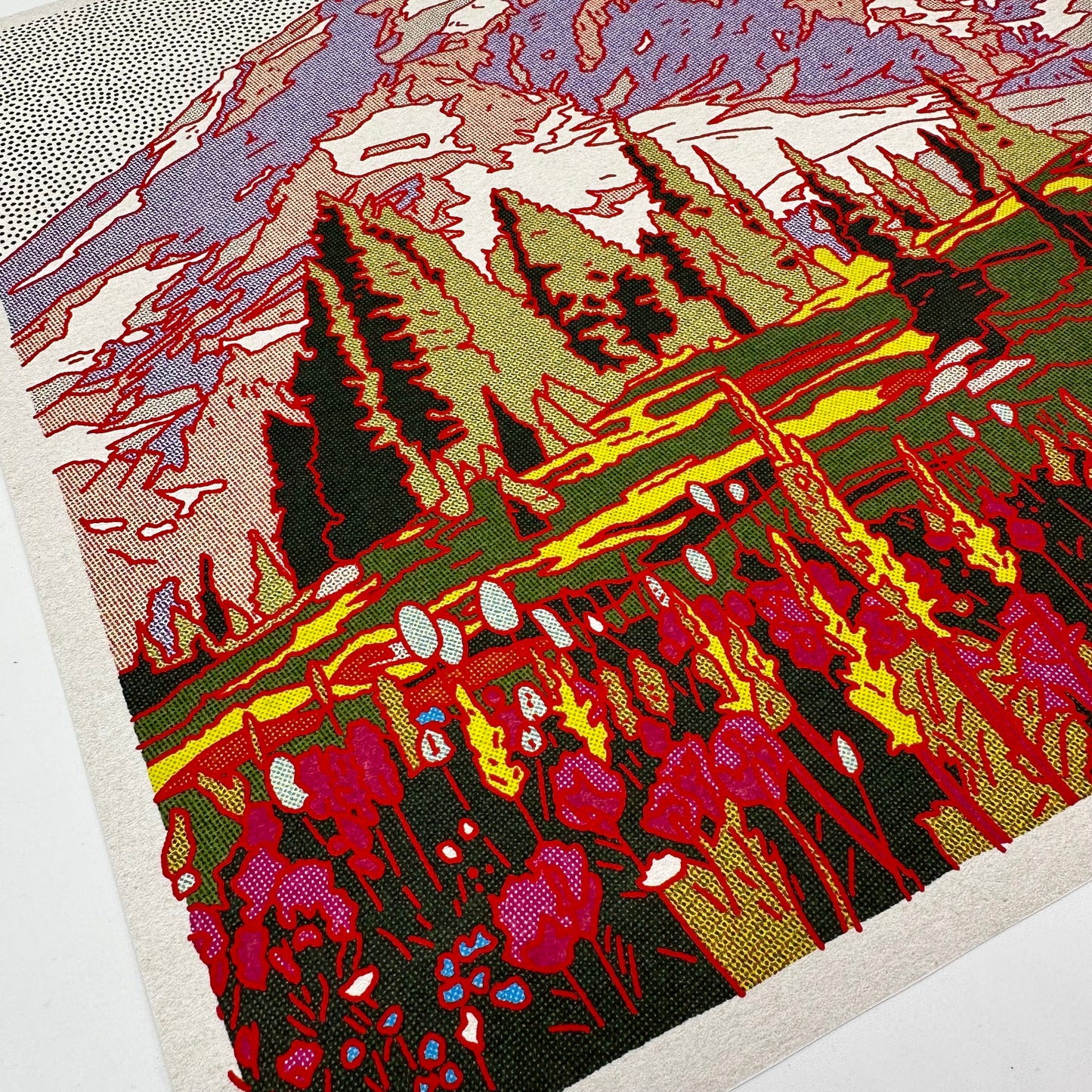 Mount Rainier -  NM05 - 12 x 12 print