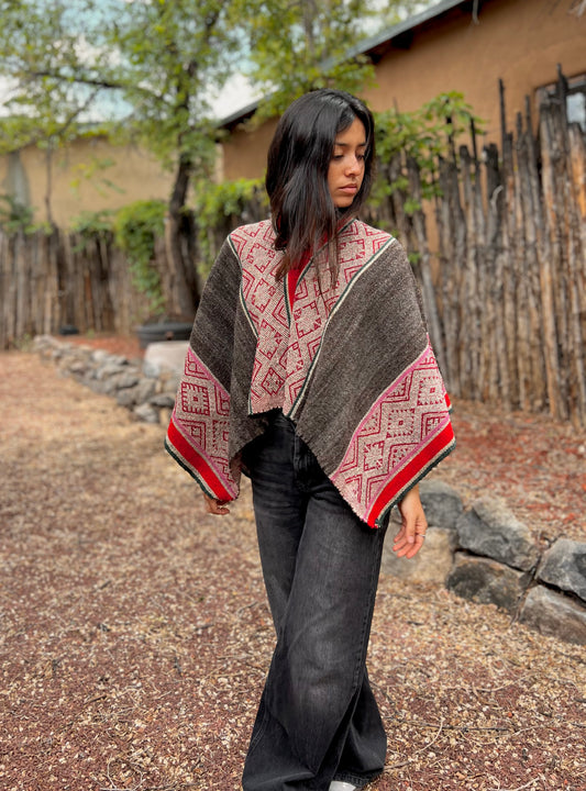 Traditional Poncho ~ Handwoven