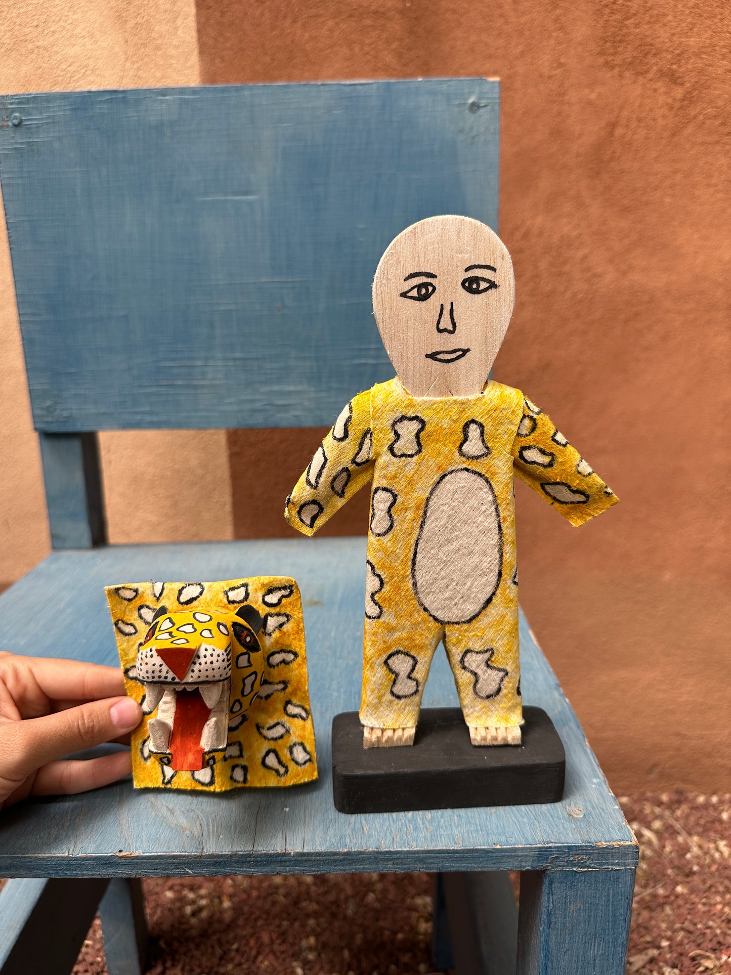 Small Pelazón doll - jaguar