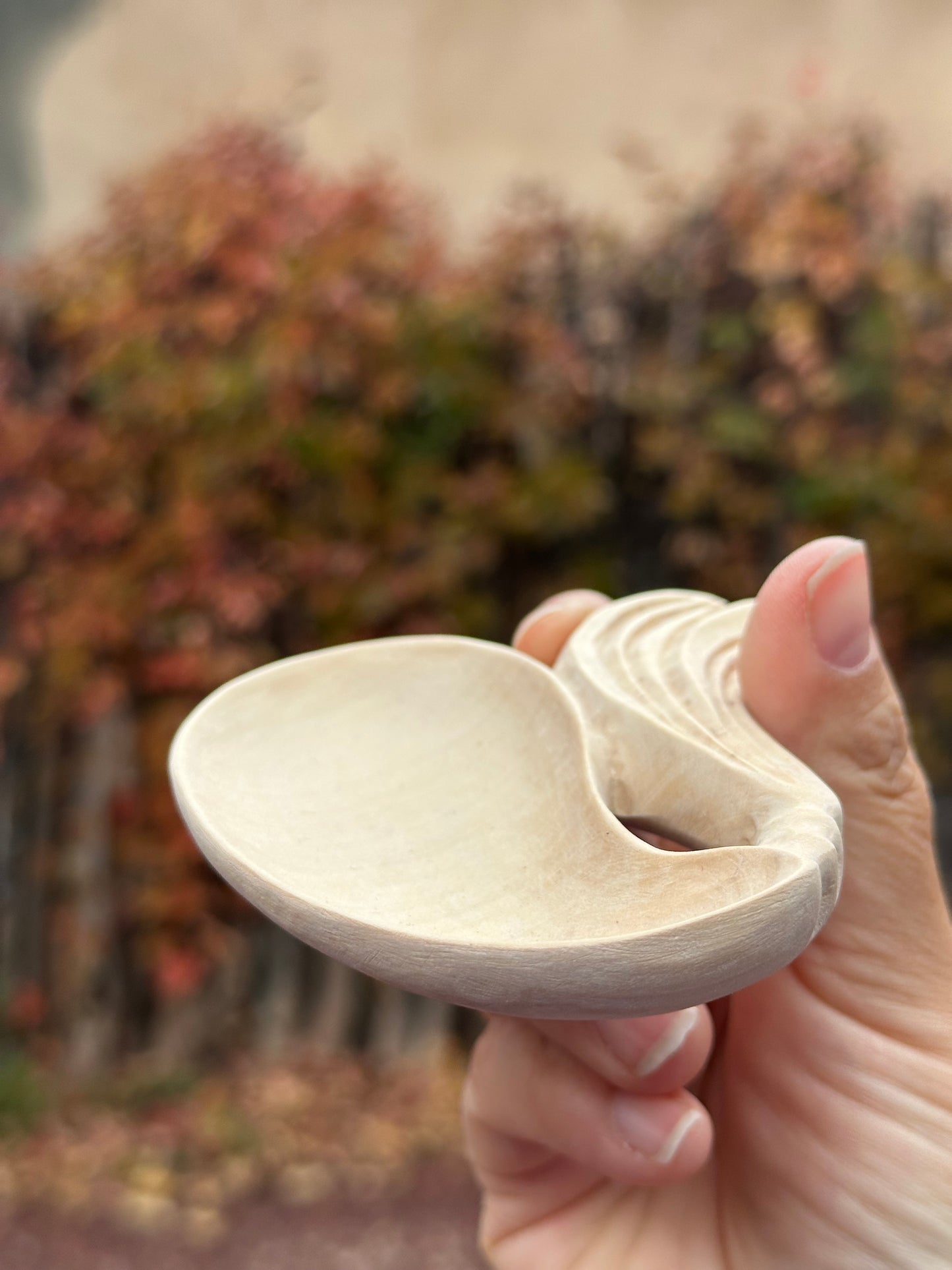 catchall ~ hand carved