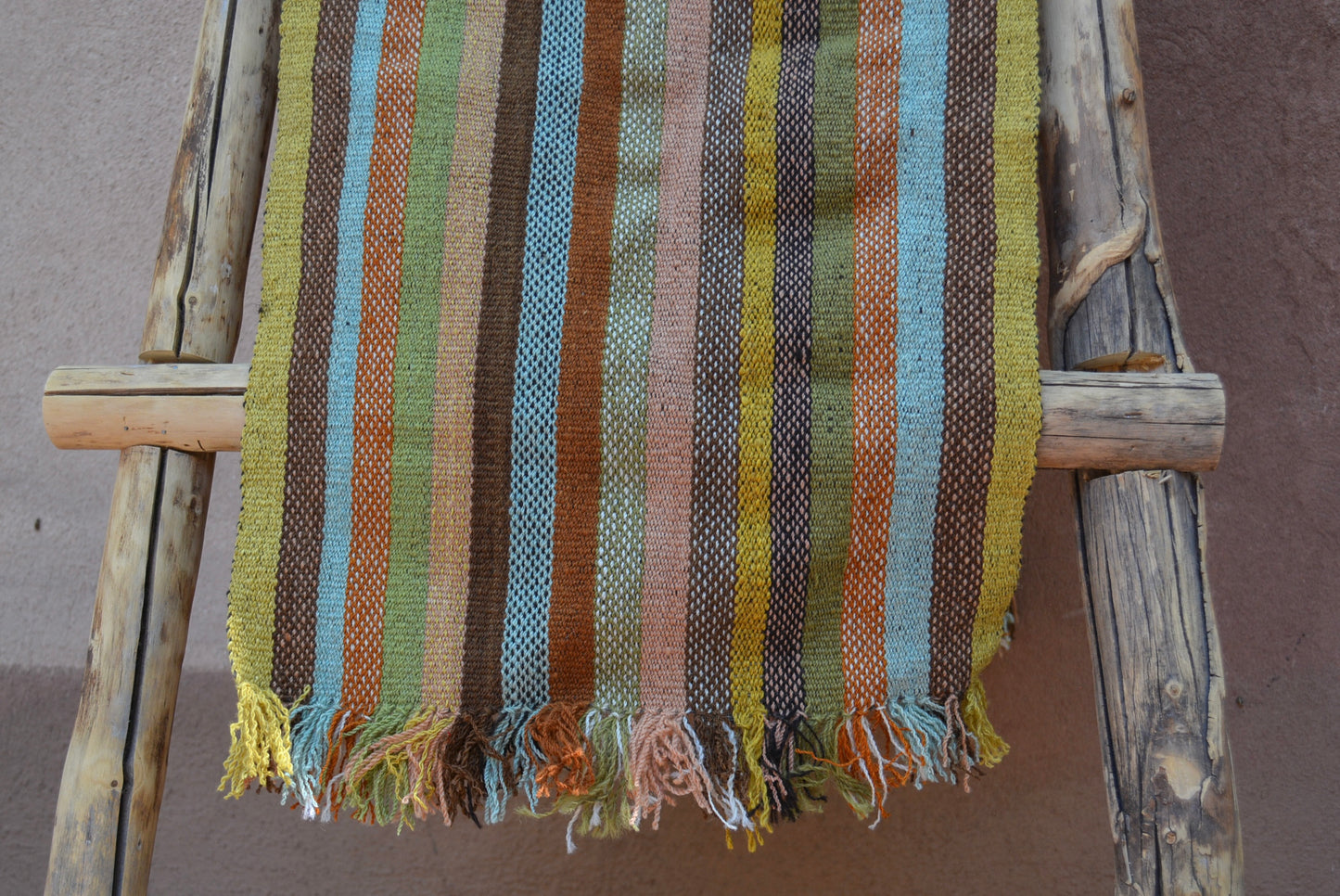 Table Runner Multicolor - Natural Dyed and 100% sheep wool