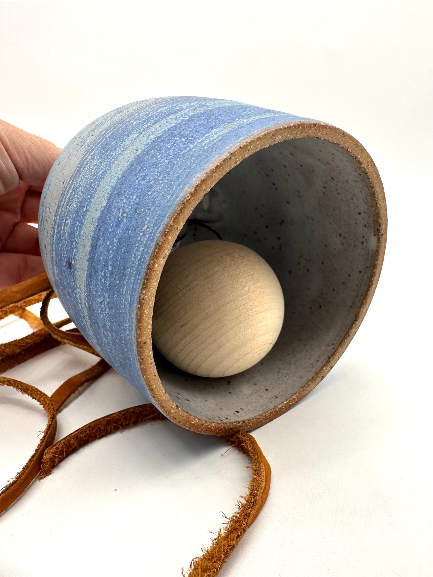 Denim Blue Bell - Stoneware