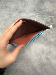 Solid Leather Wallet ~ small