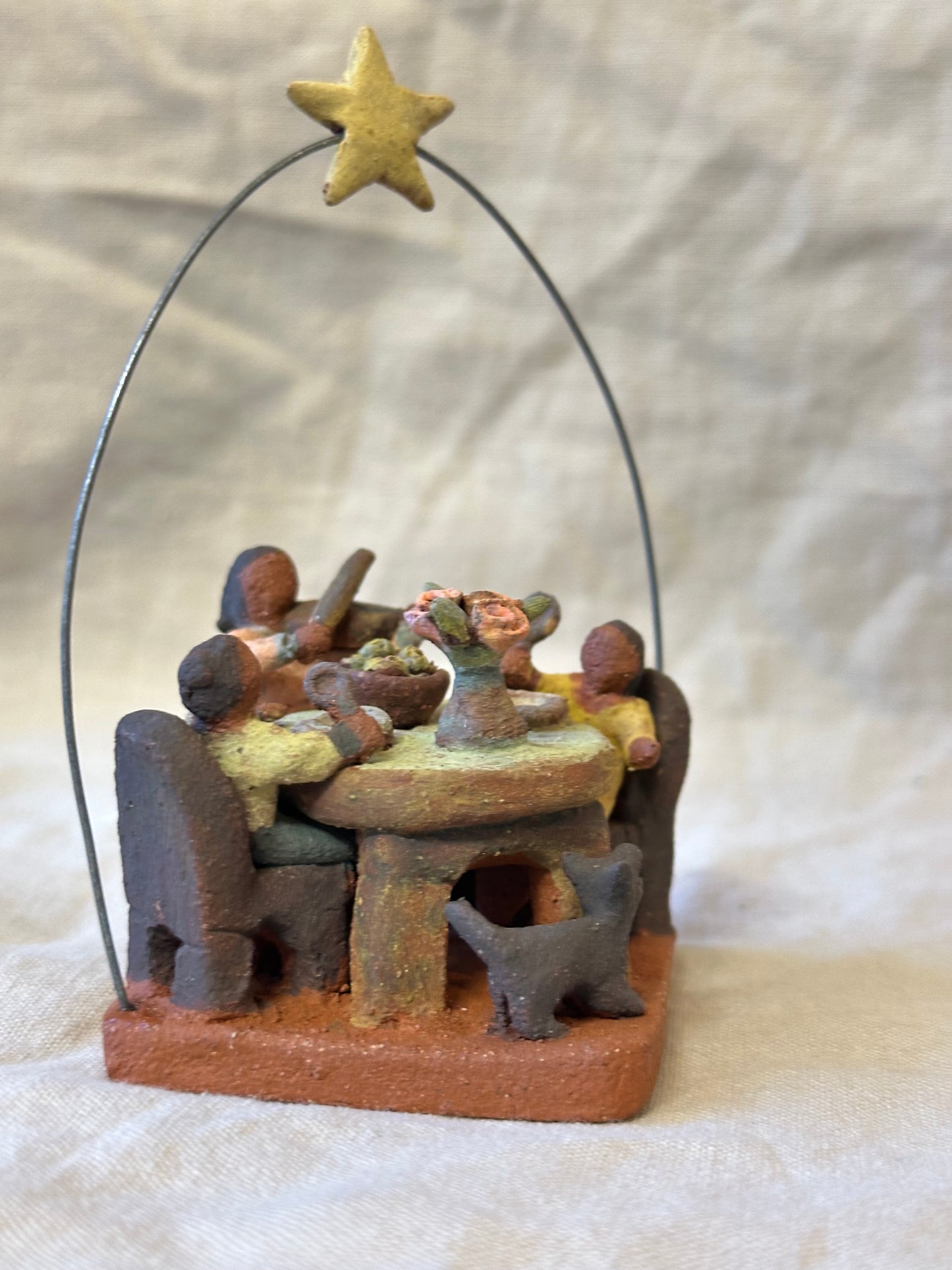 Sobremesa - miniature clay sculpture