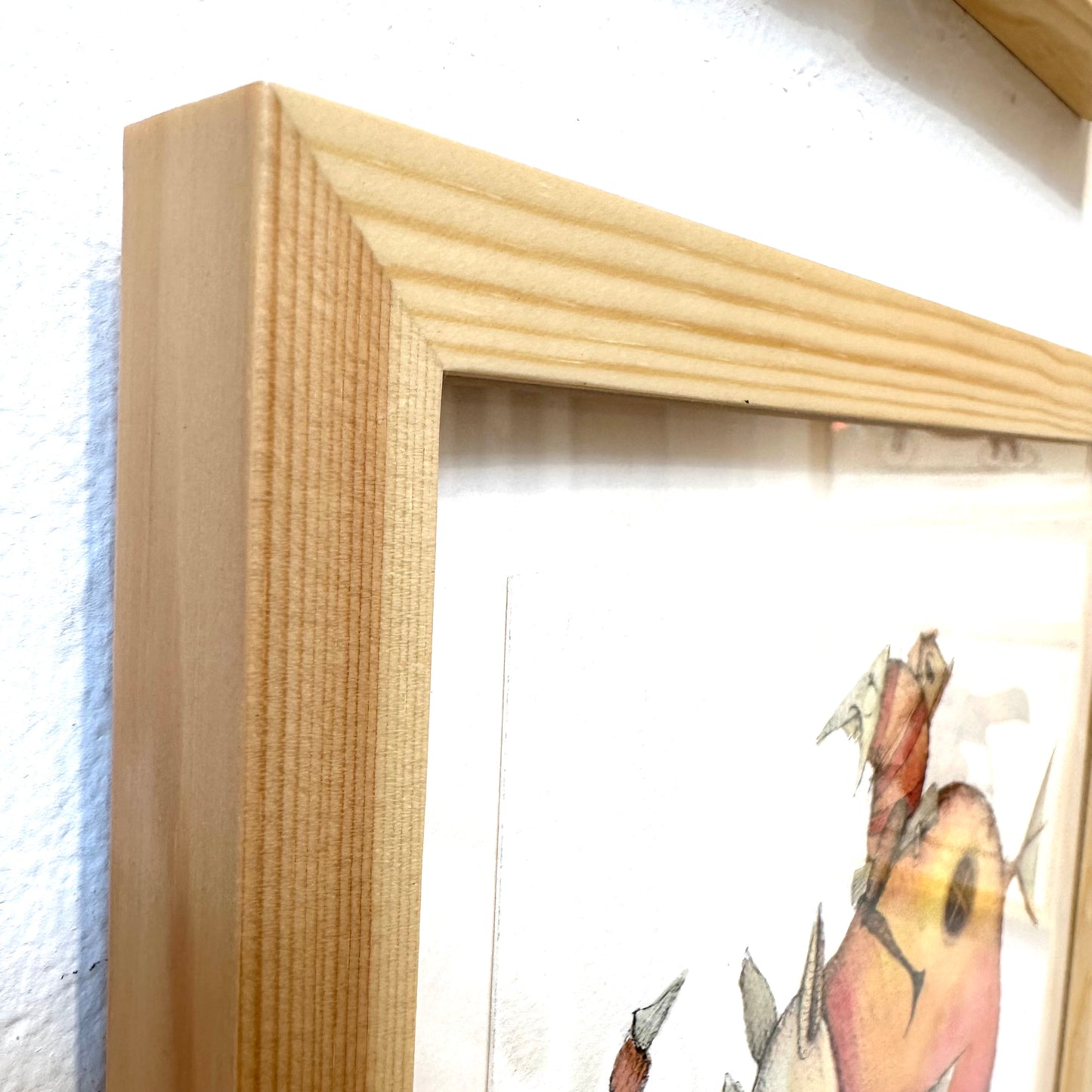 Migrantes - Original illustrations - 10x10 framed