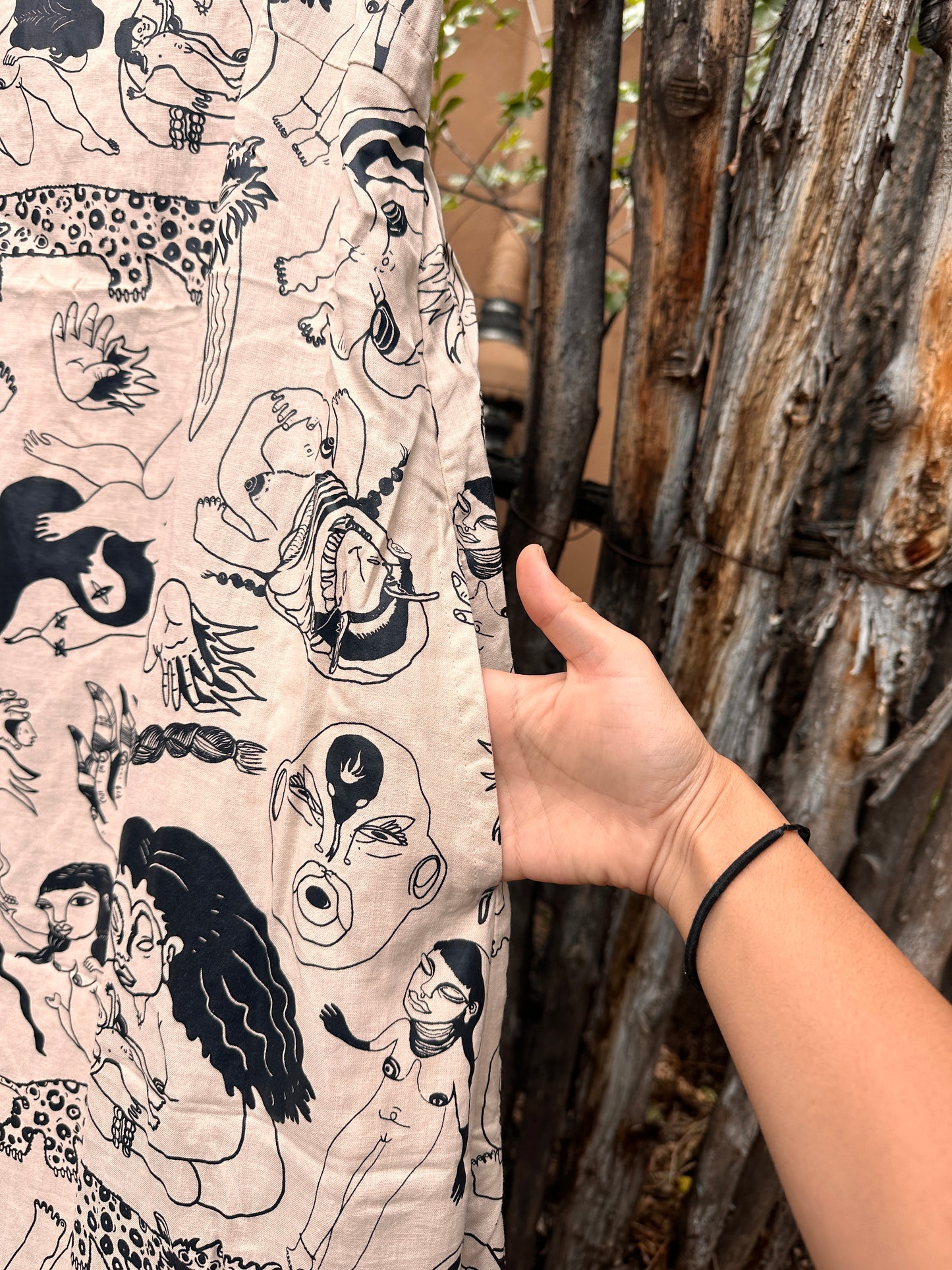 Maxi dresses - Screen Printed Wearable - Medium
