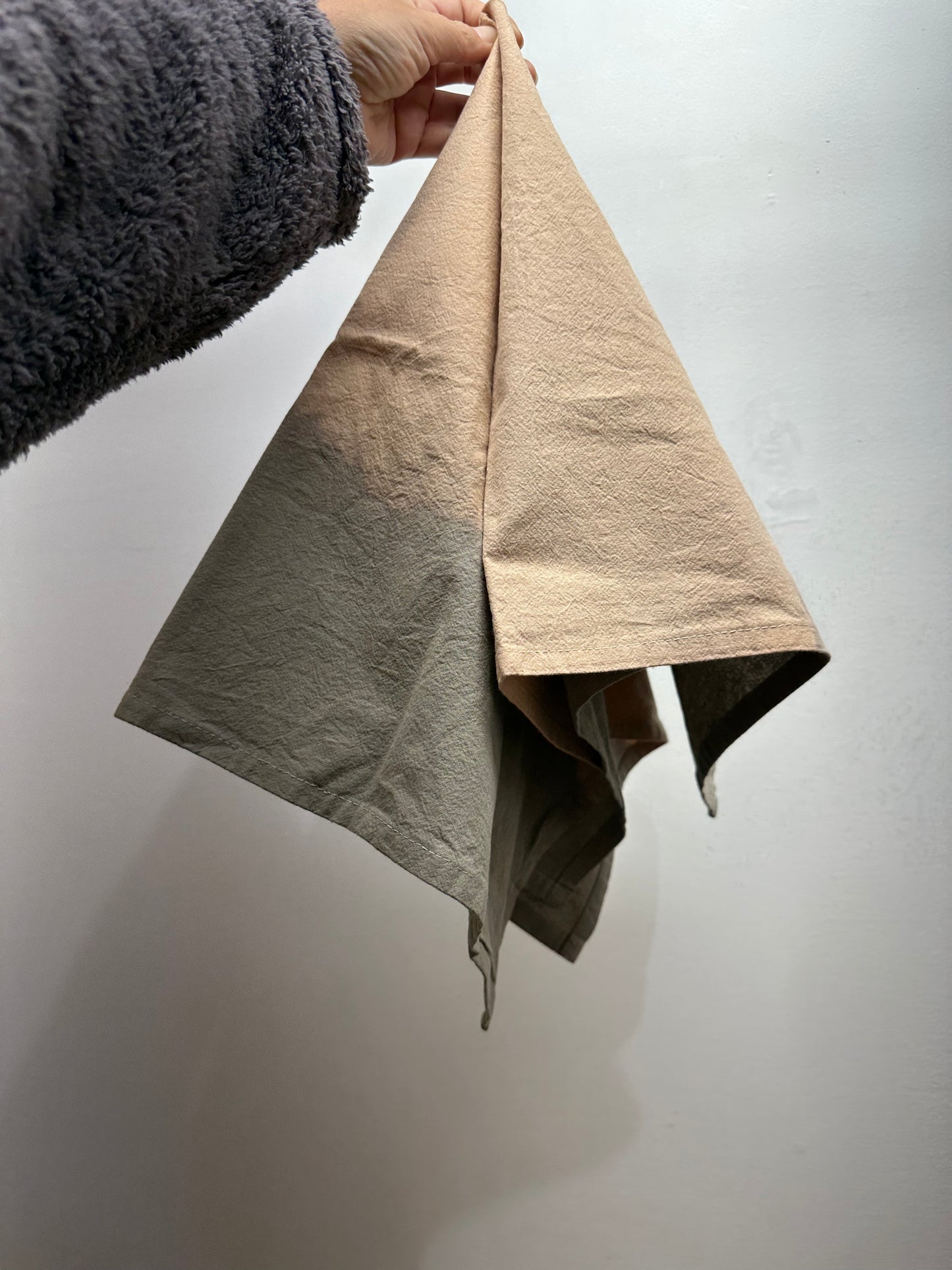 Kitchen Towels ~ organic cotton ~ hand dyed with natural dyes