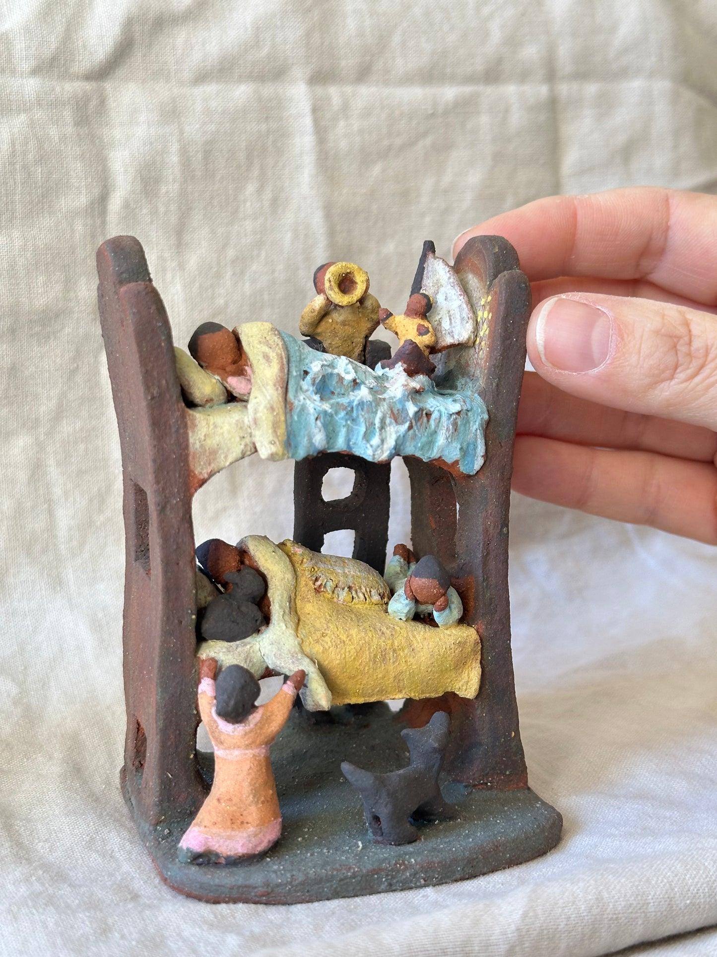 Bedtime Bunkbed - Medium - Miniature Sculpture