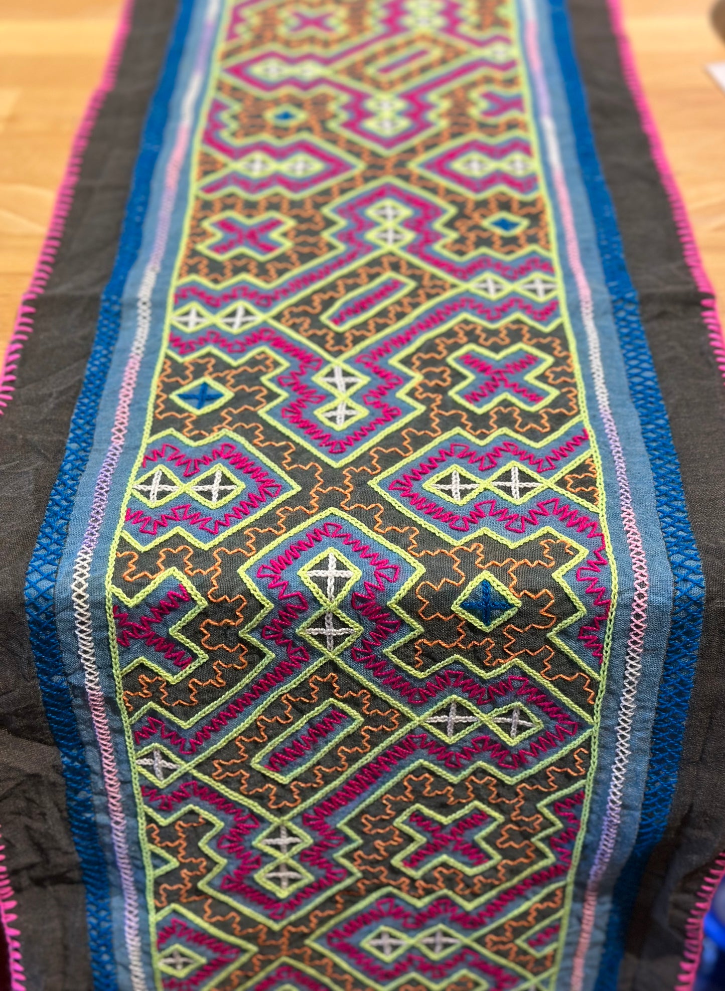 Shipibo Runner ~ Textiles from the Amazon of Peru