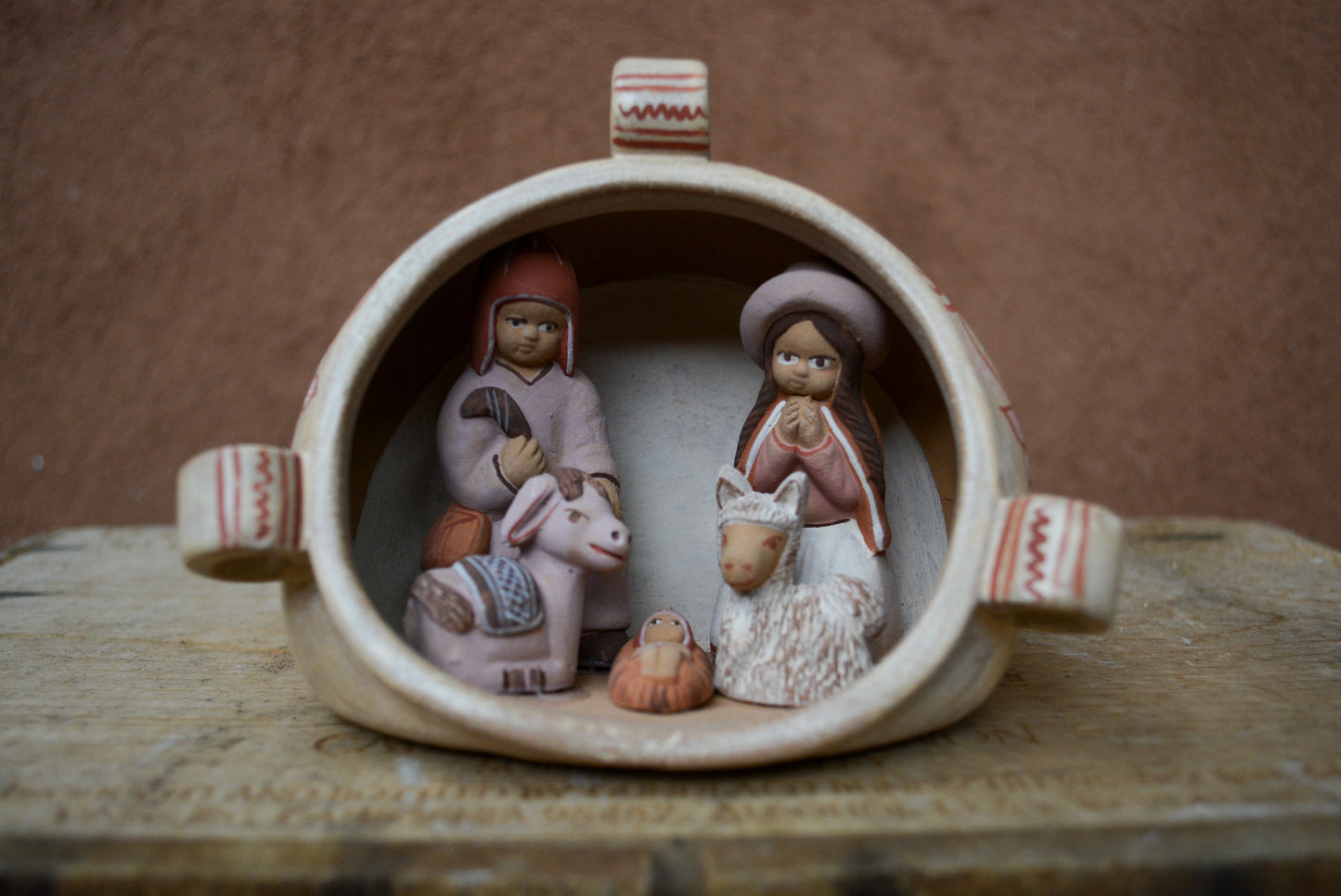 Pot ~ Nativity Scene