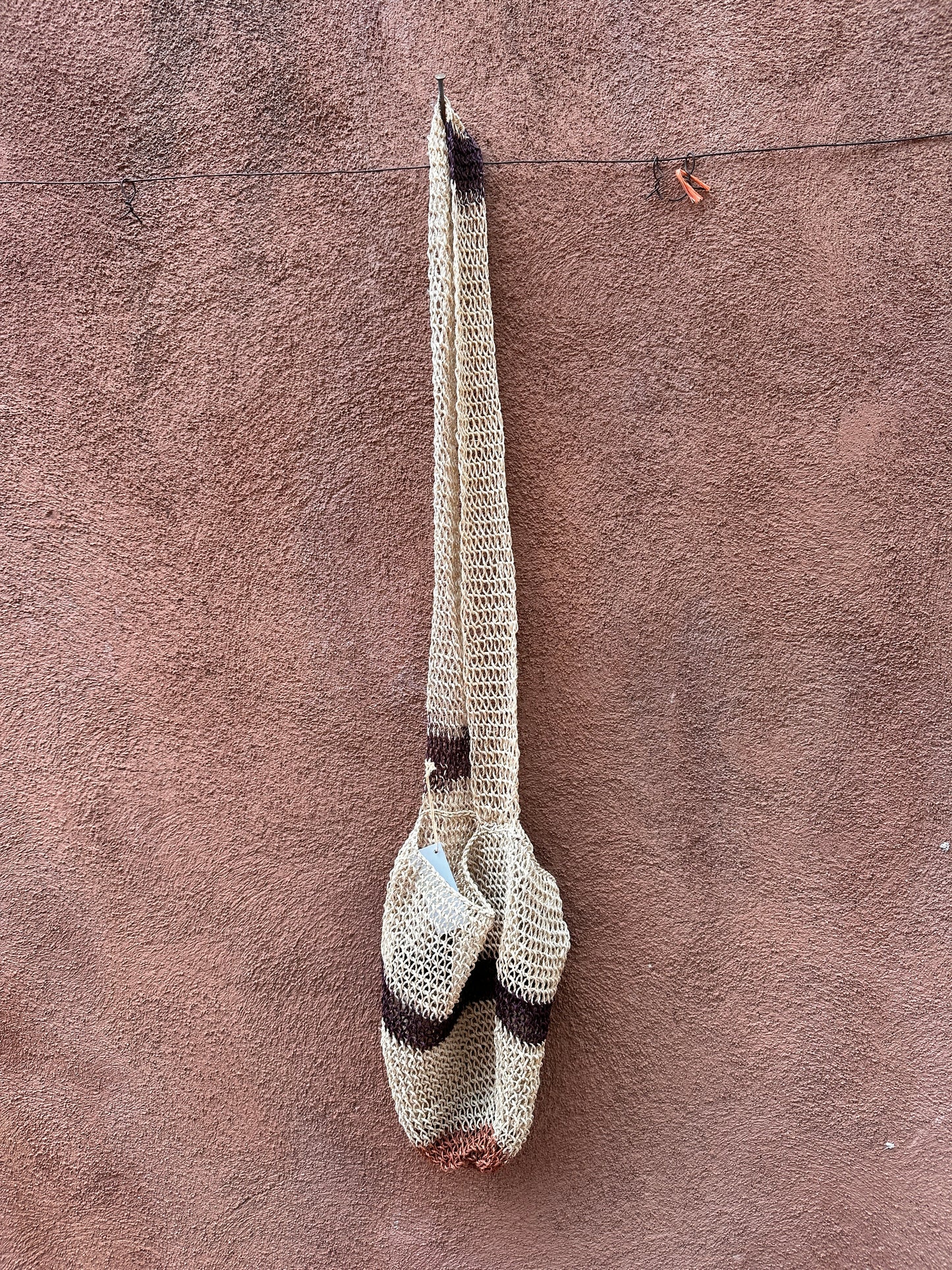 Small purple Chambira tote