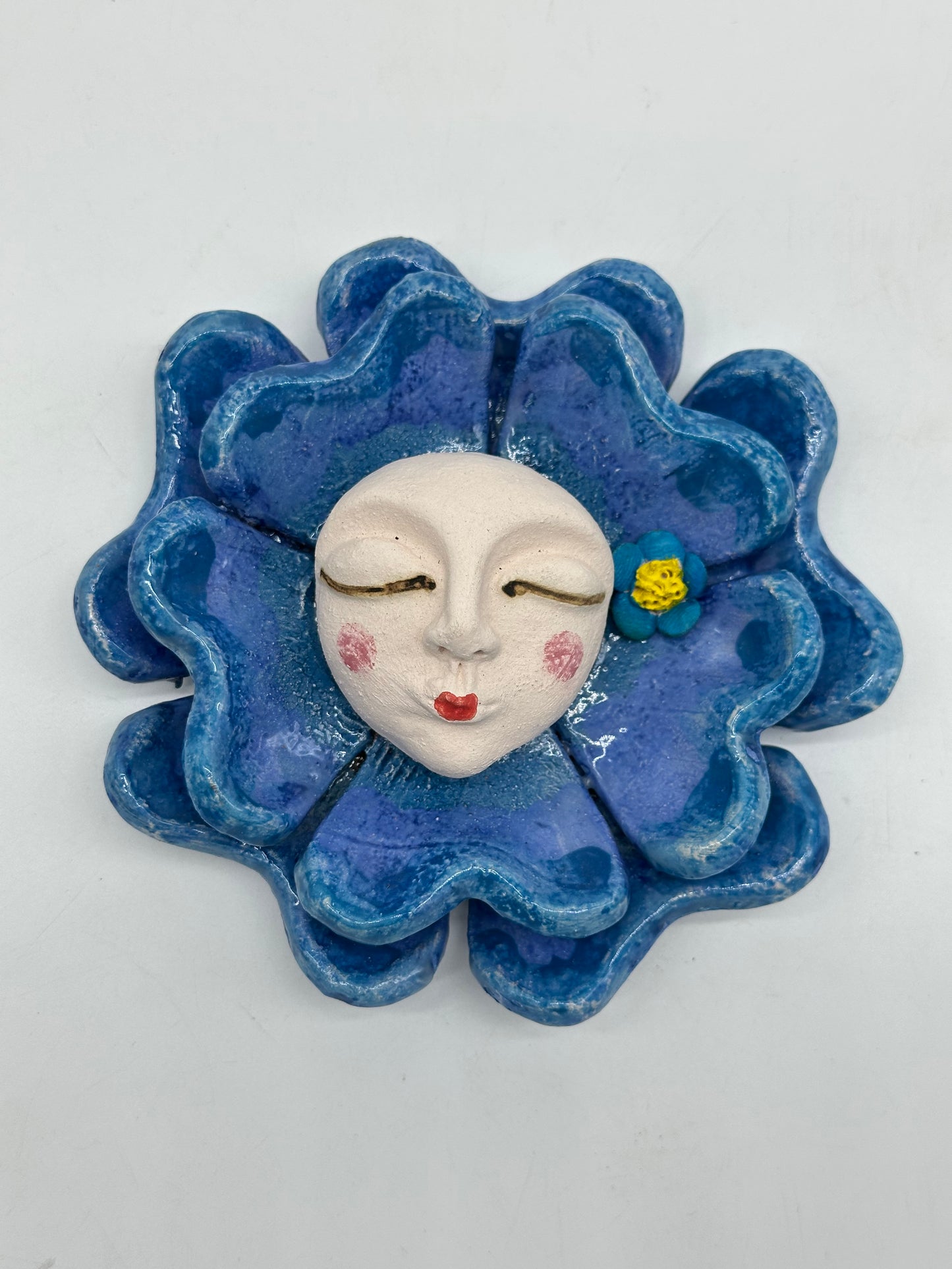 Mascaras en Flor ~ clay art wall