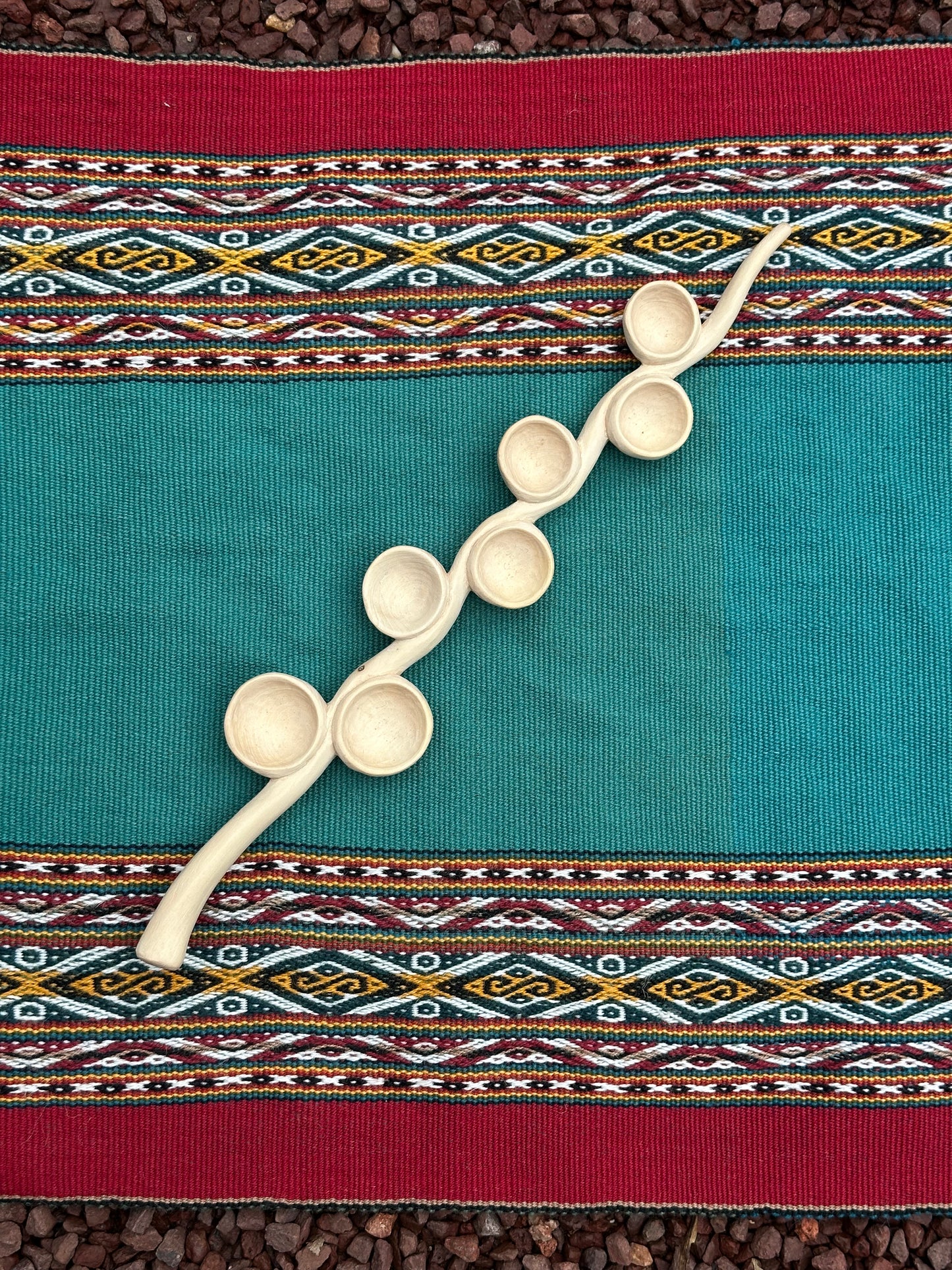 Olive holder ~ handcarved