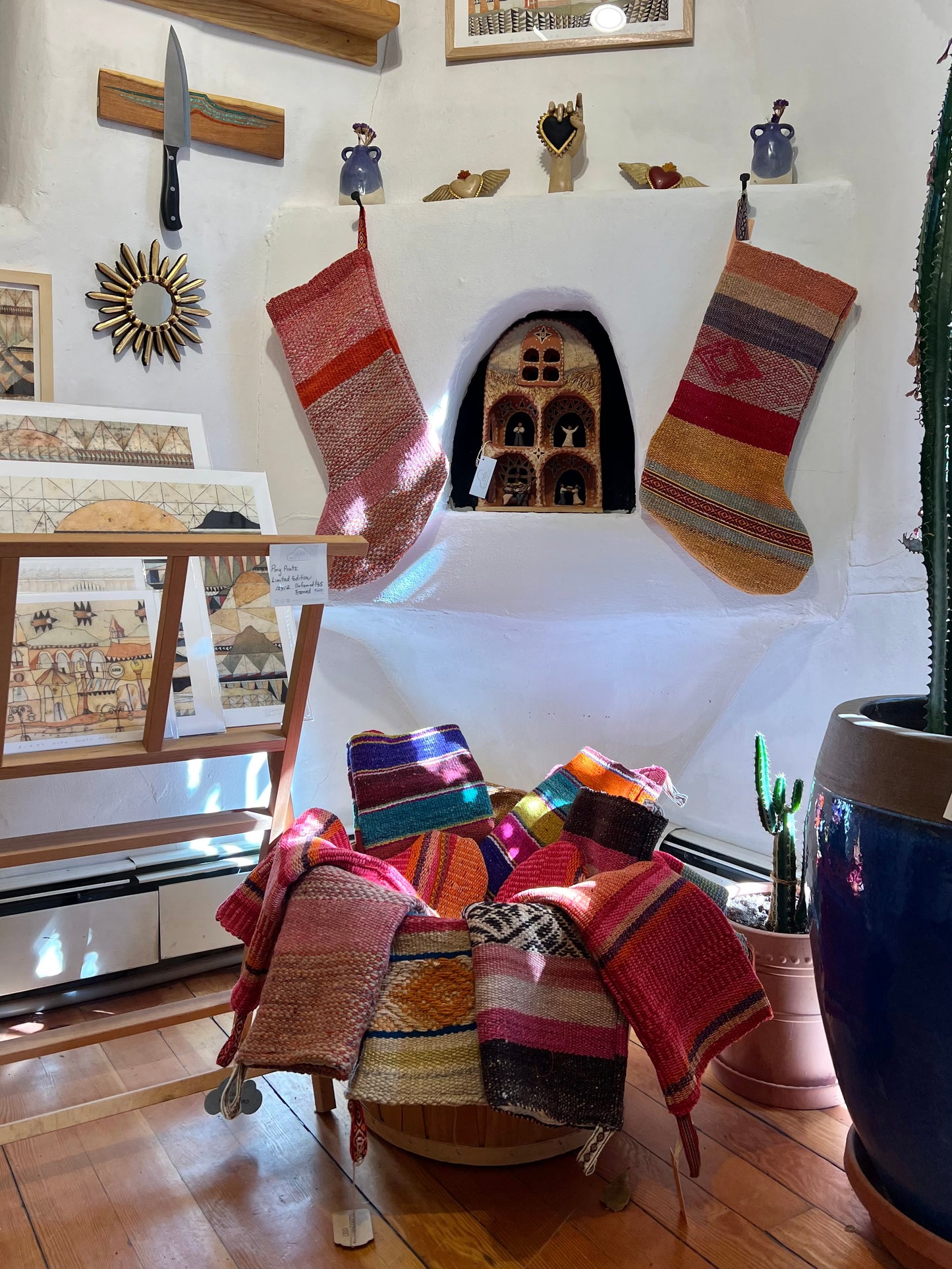 Stockings - double sided ~ Upcycled Andean Textiles