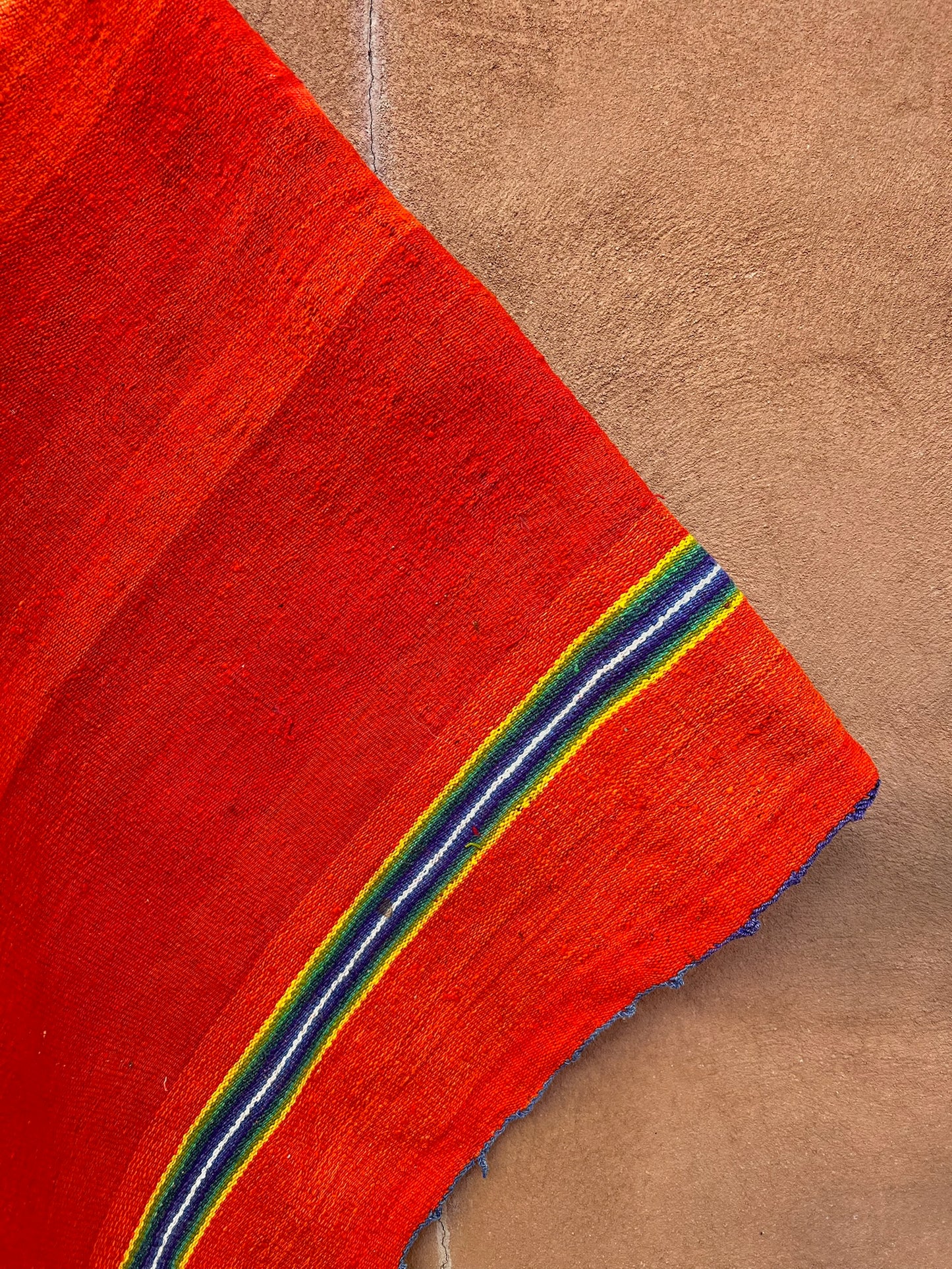 Antique Andean Poncho ~ Sheep Wool