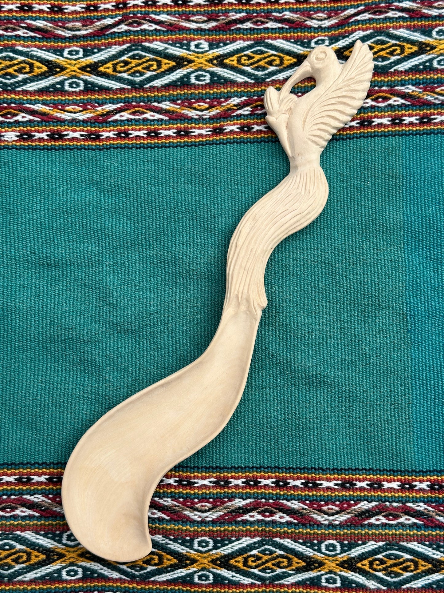 Hummingbird Wooden Spoon