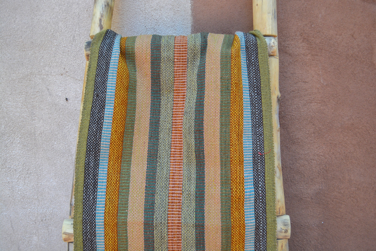 Table Runner Multicolor - Natural Dyed and 100% sheep wool