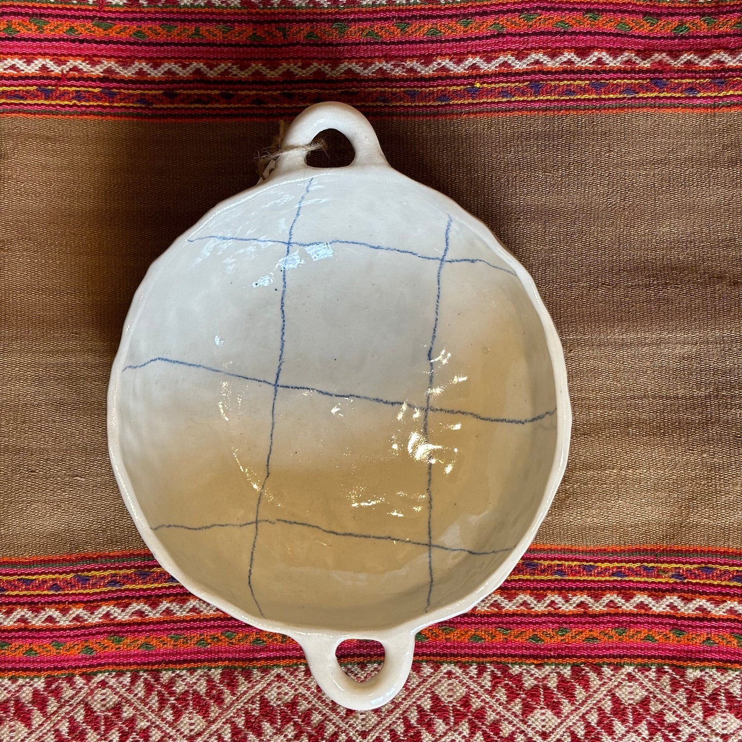 Pasta bowls with handles