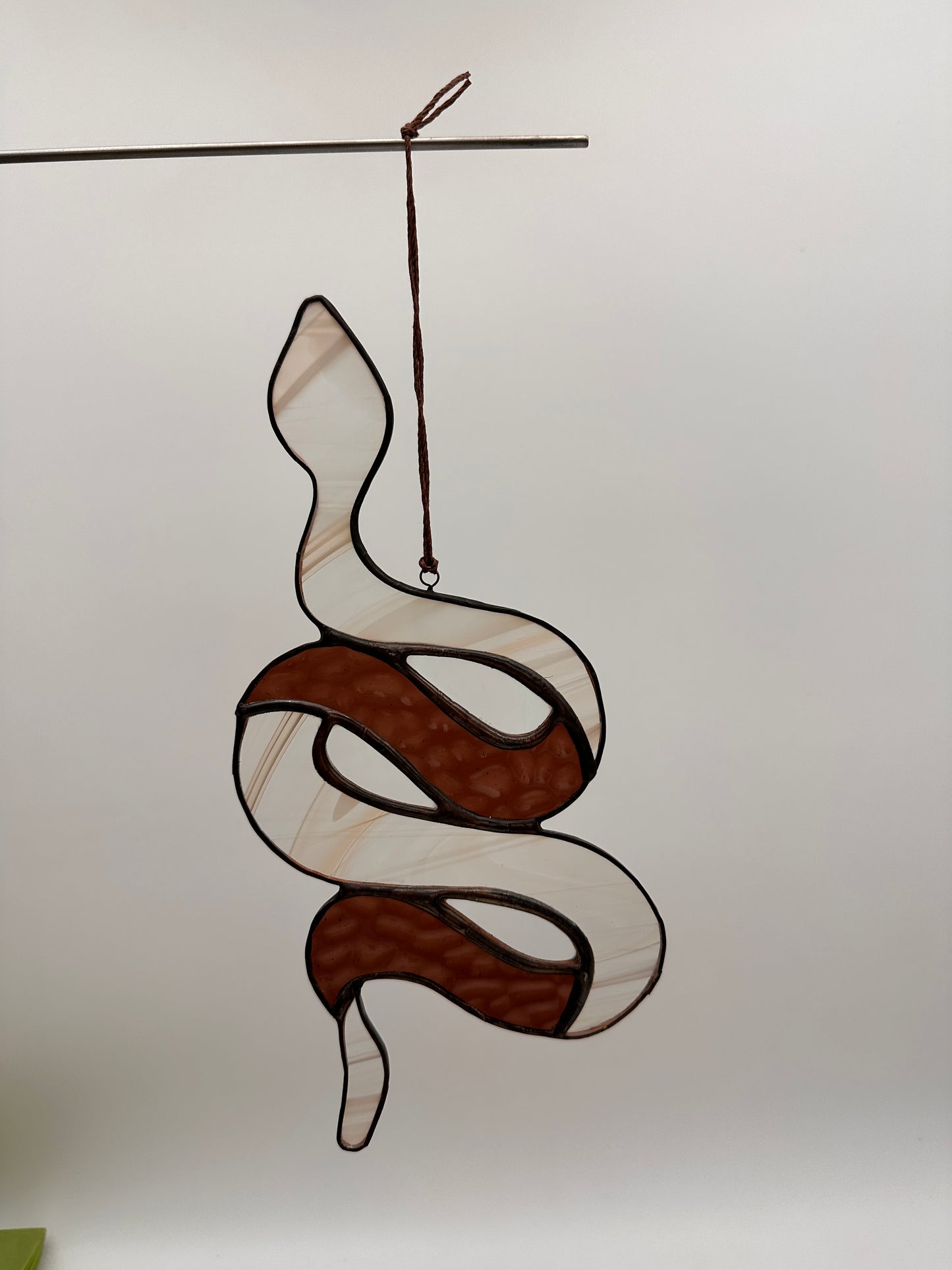 Snakes - stained glass