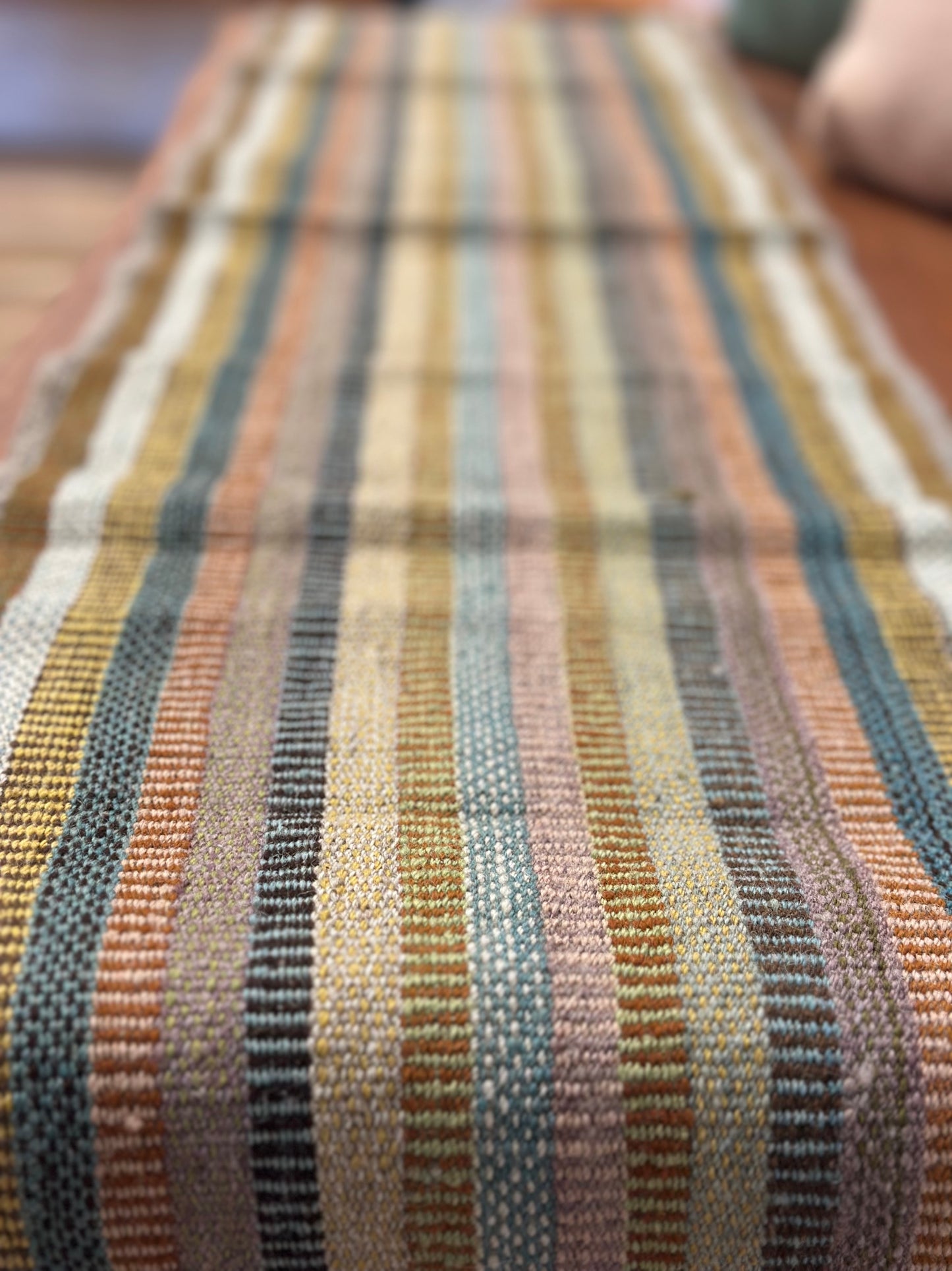 Table Runner - multicolor ~ Andean textiles