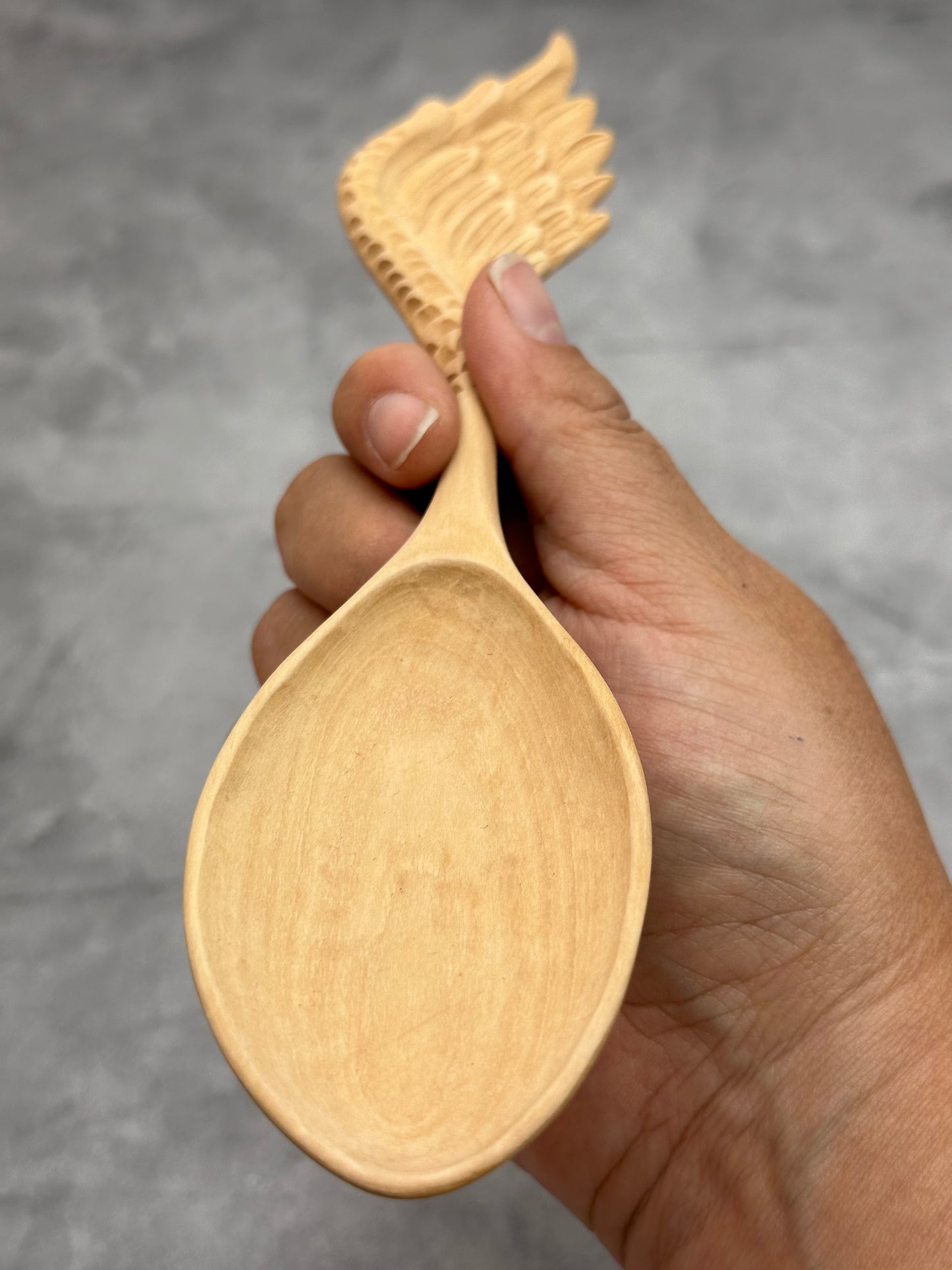 Wing Wooden Utensil