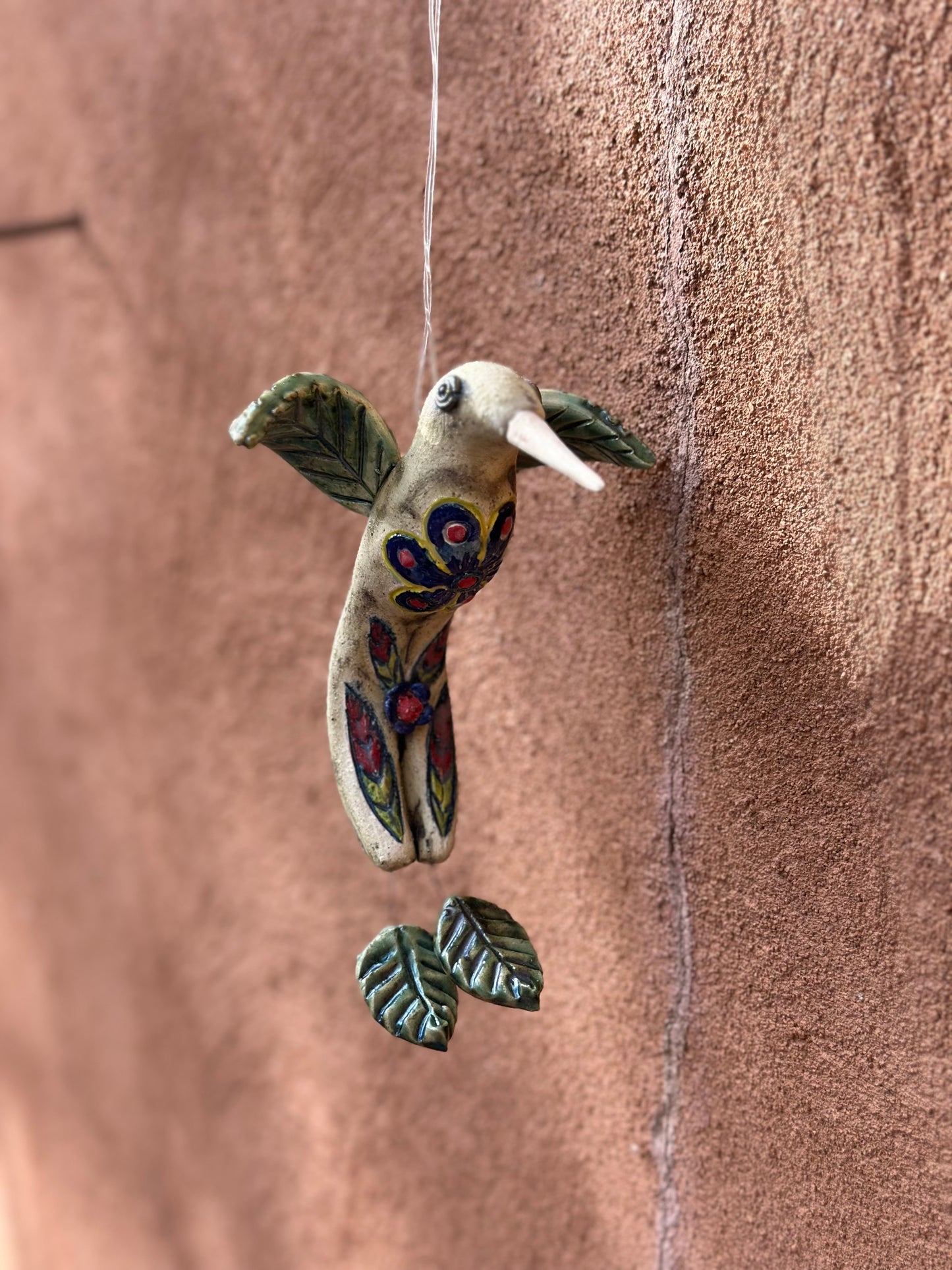 Long Tail Hummingbird - Flower design