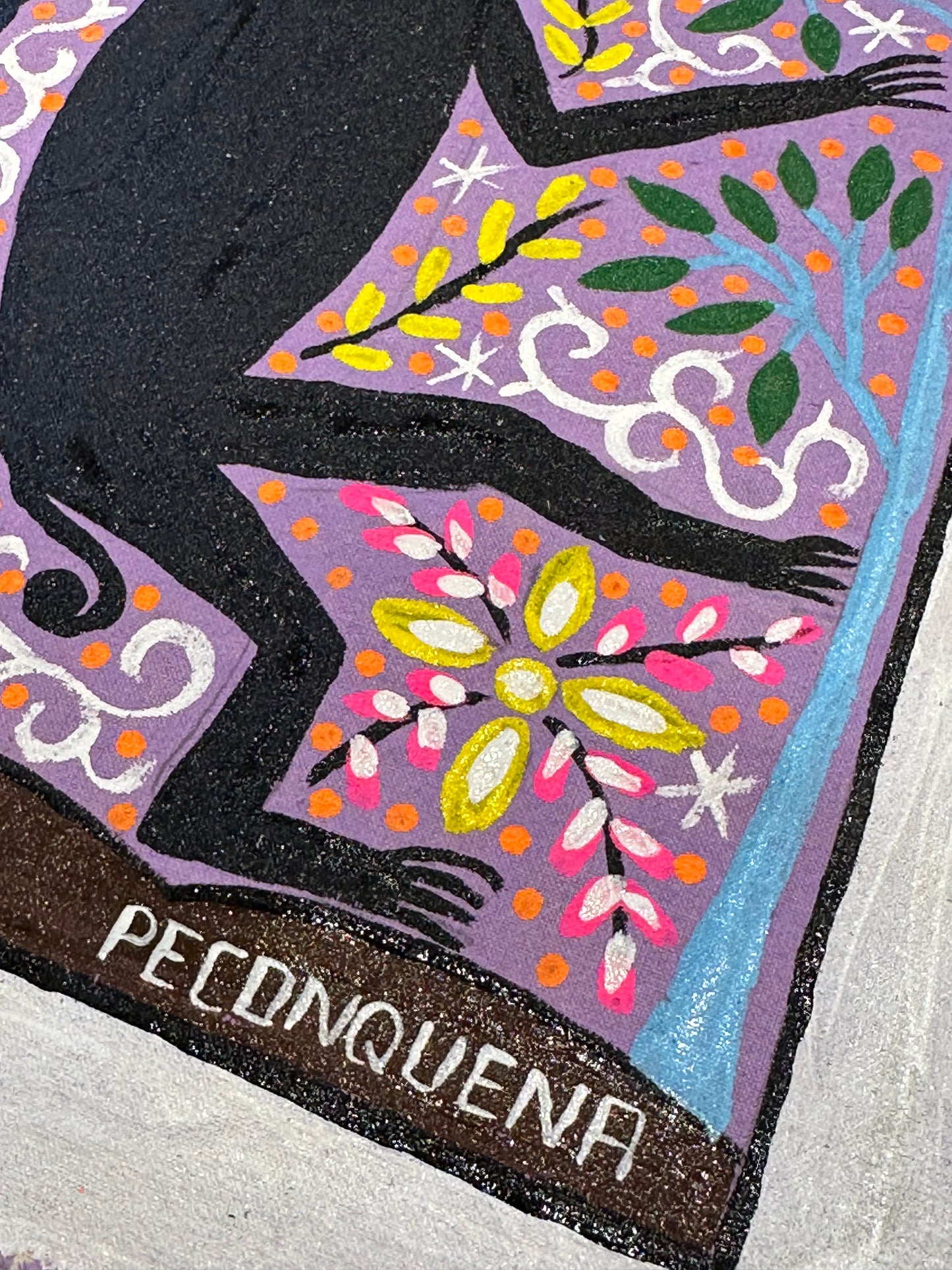 El Mono Maquisapa - painting on canvas 10” x 12.5”