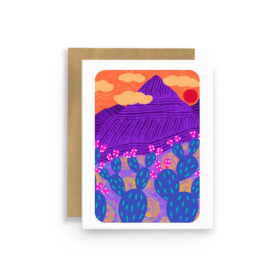 Squidly Designs ~ Colorful Mountain Landscape